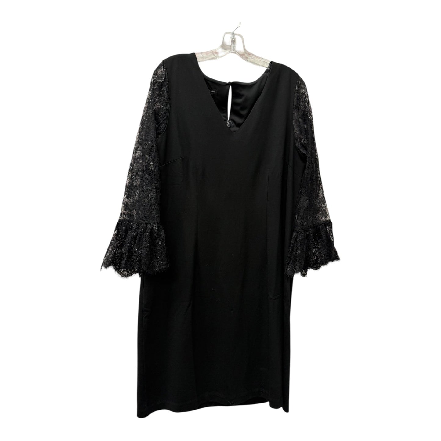 Dress Party Short By Talbots In Black, Size:L