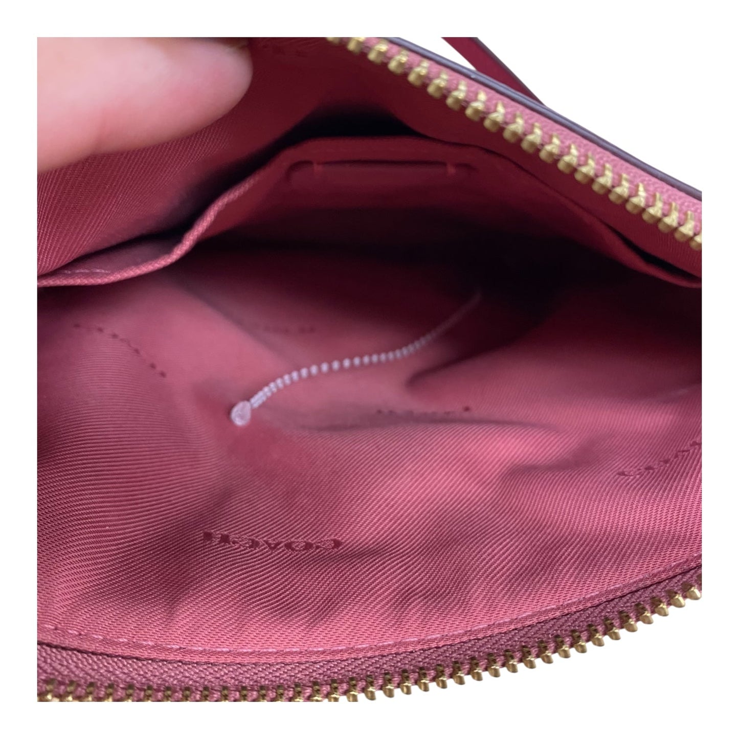 Handbag Designer By Coach In Pink, Size:Medium