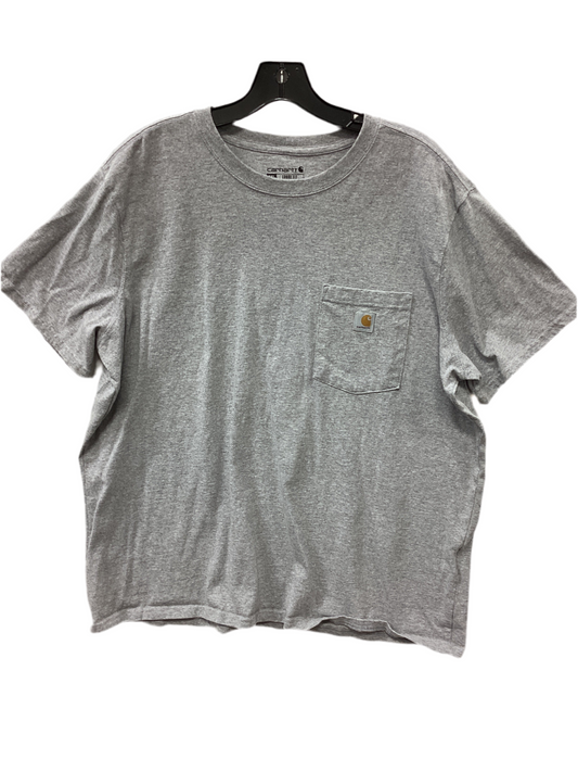Top Ss By Carhartt In Grey, Size:Xxl