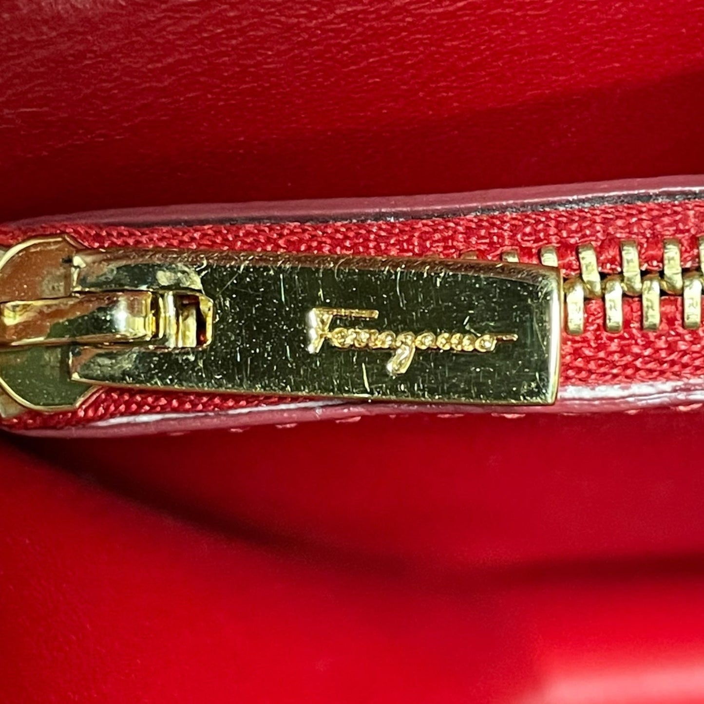 Crossbody Designer By Ferragamo, Size: Medium