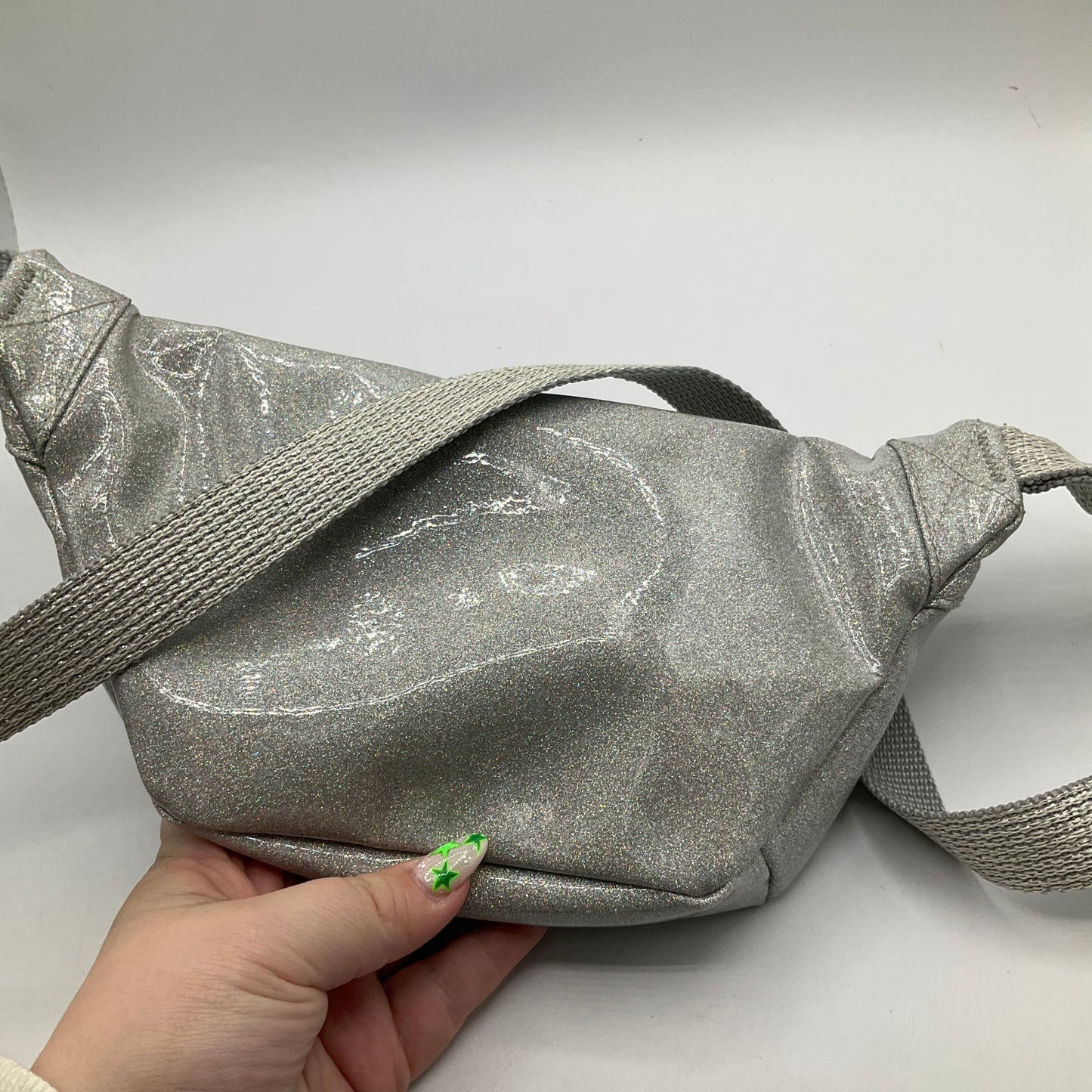 BELT BAG by CMA In SILVER, Size: MEDIUM