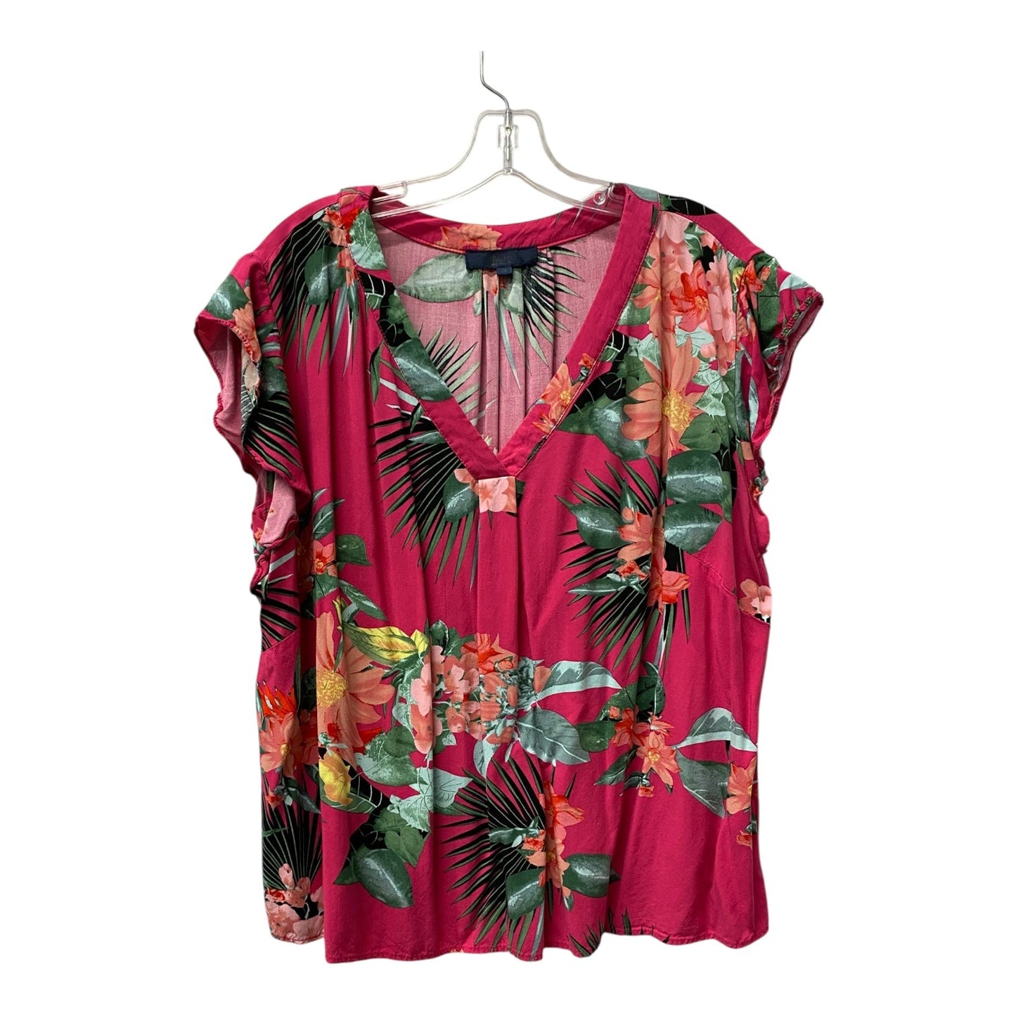 Top Ss By Rachel Roy In Pink, Size:2X