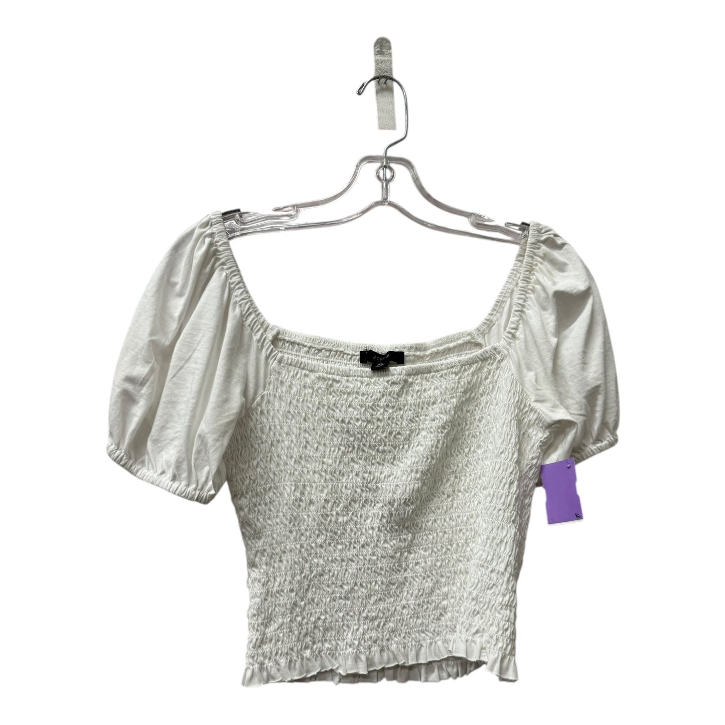 Top Ss Basic By J. Crew In White, Size:Xs