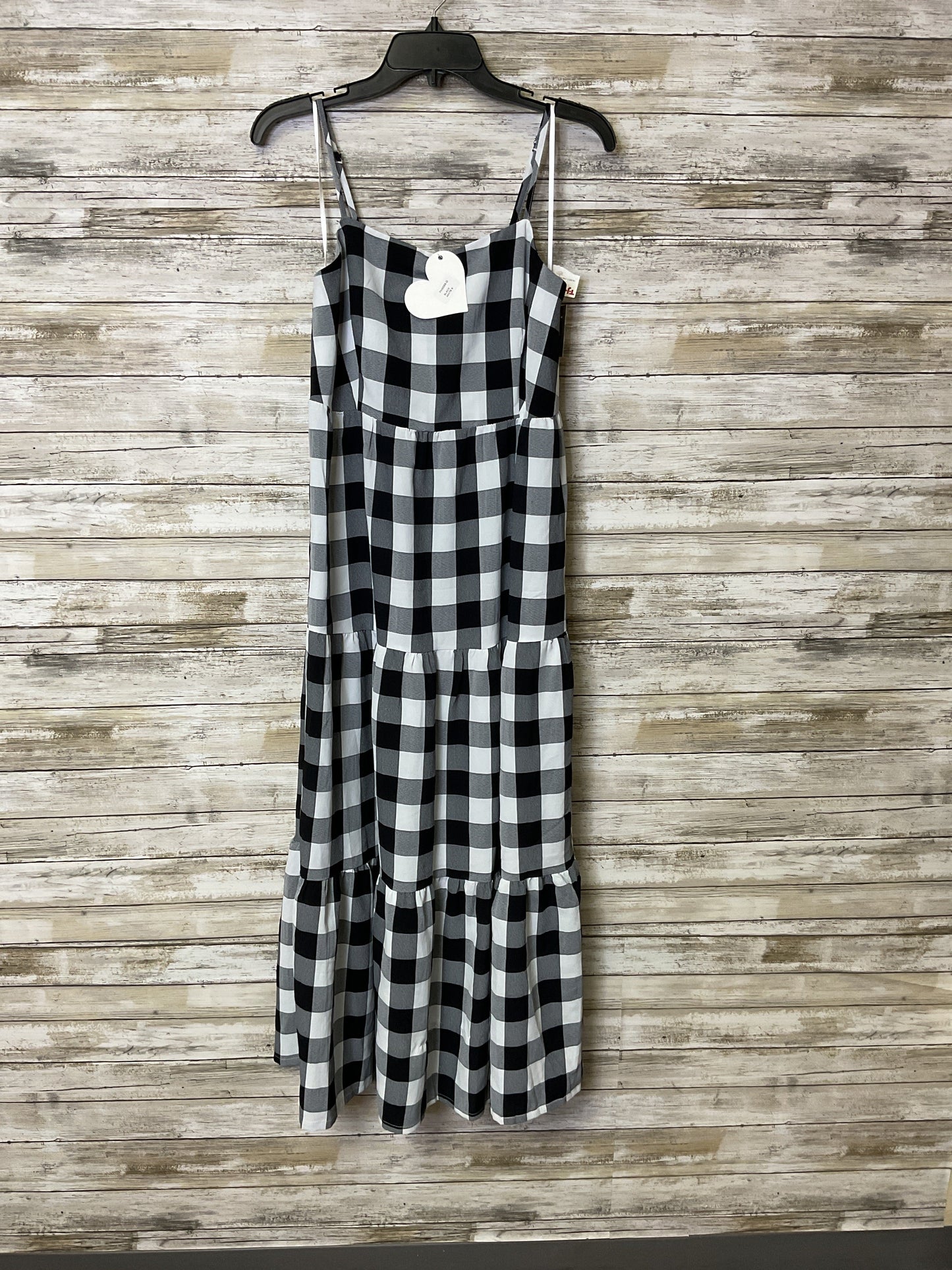 Dress Casual Maxi By Clothes Mentor In Black & White, Size:S