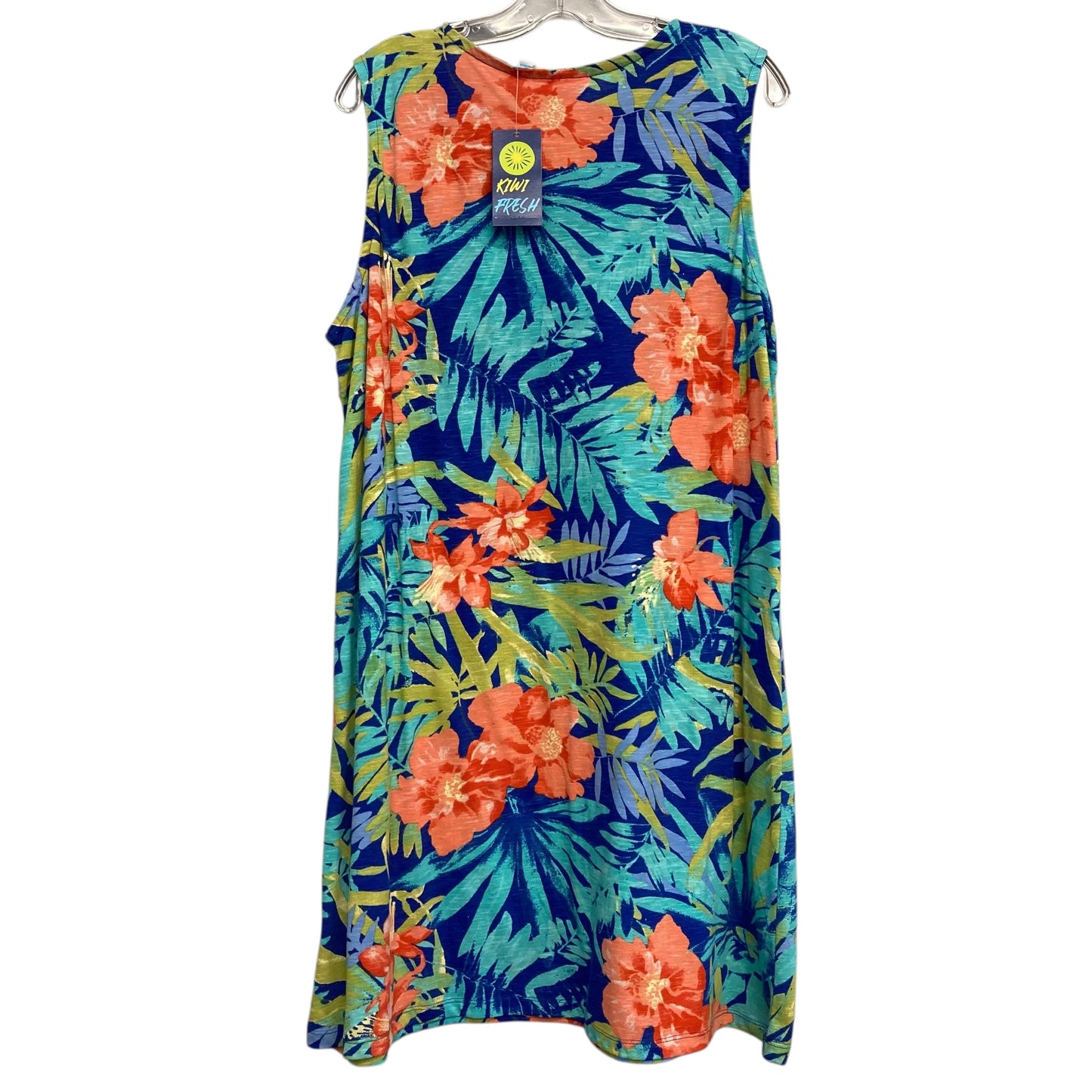 Dress Casual Short By Kiwi Fresh In Floral Print, Size:Xl