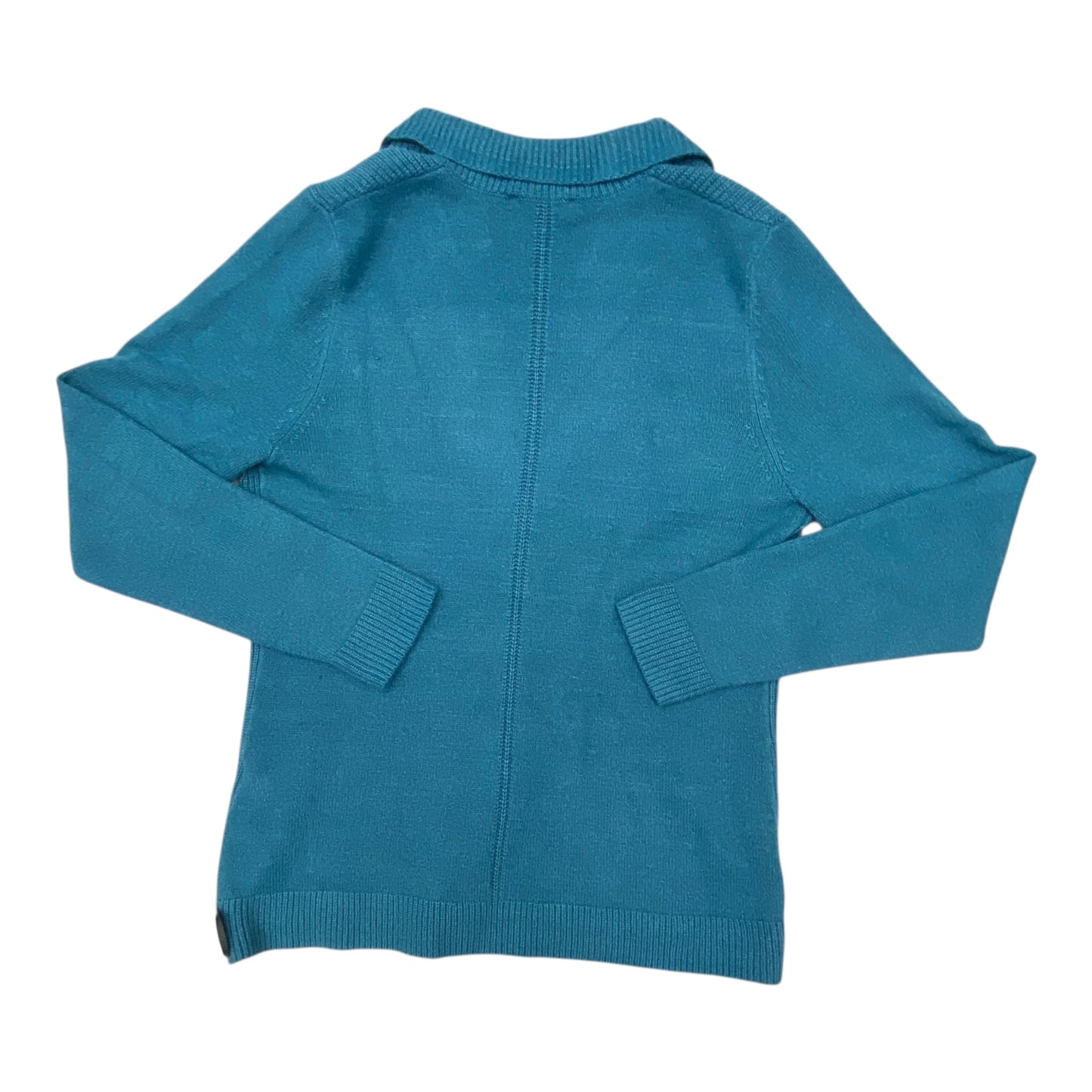 Sweater Cardigan By Cmc In Teal, Size:S