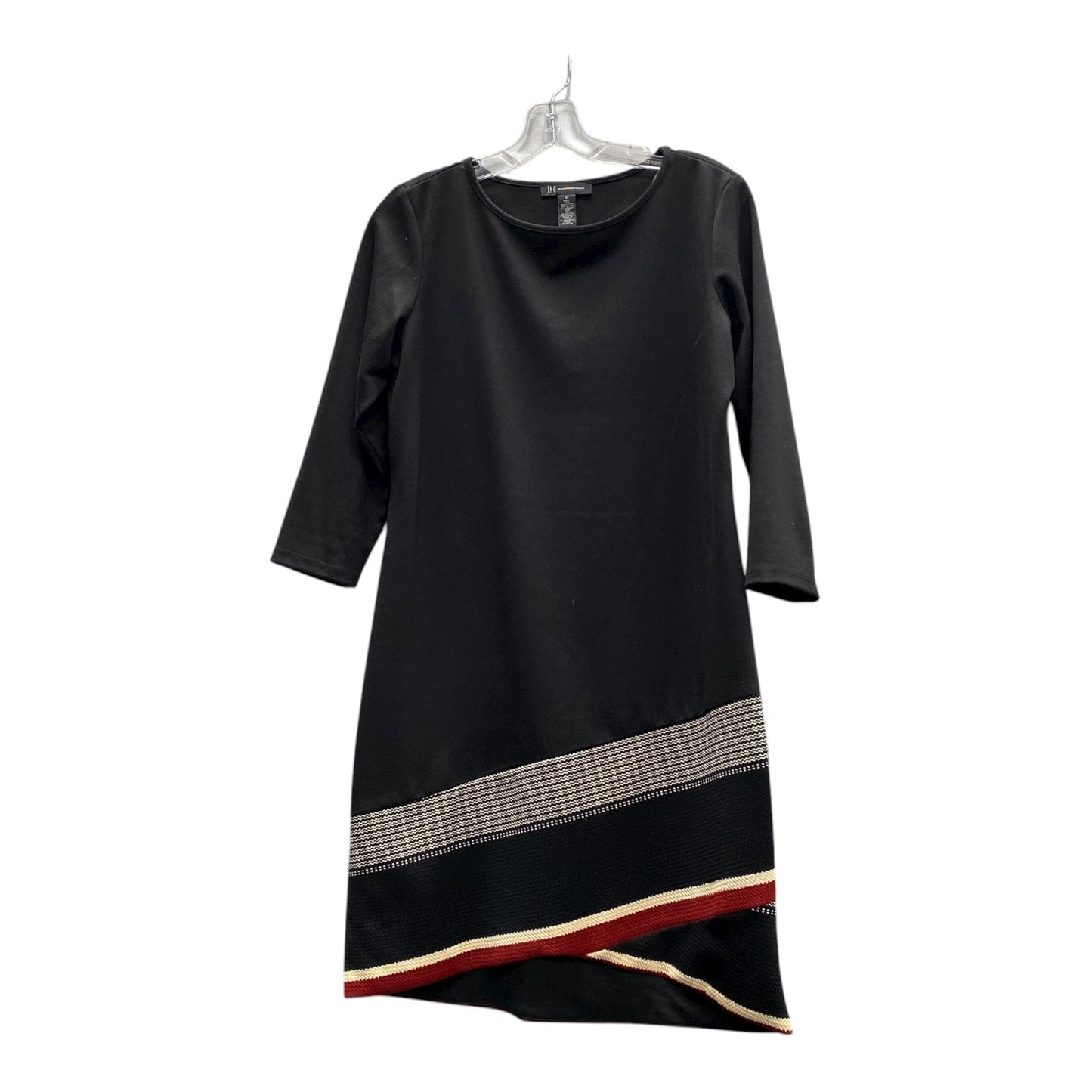 Dress Casual Midi By Inc In Black, Size:M