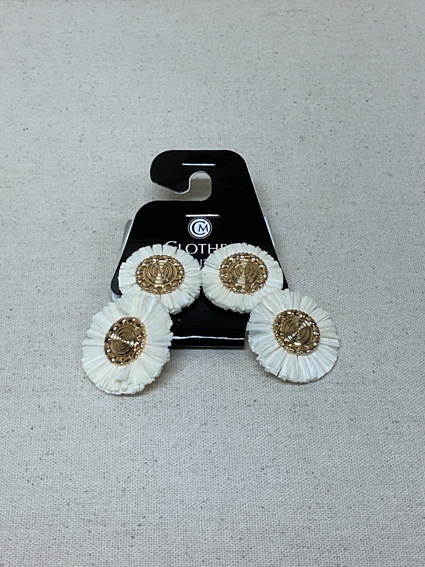 Earrings Dangle/Drop By Clothes Mentor In Cream