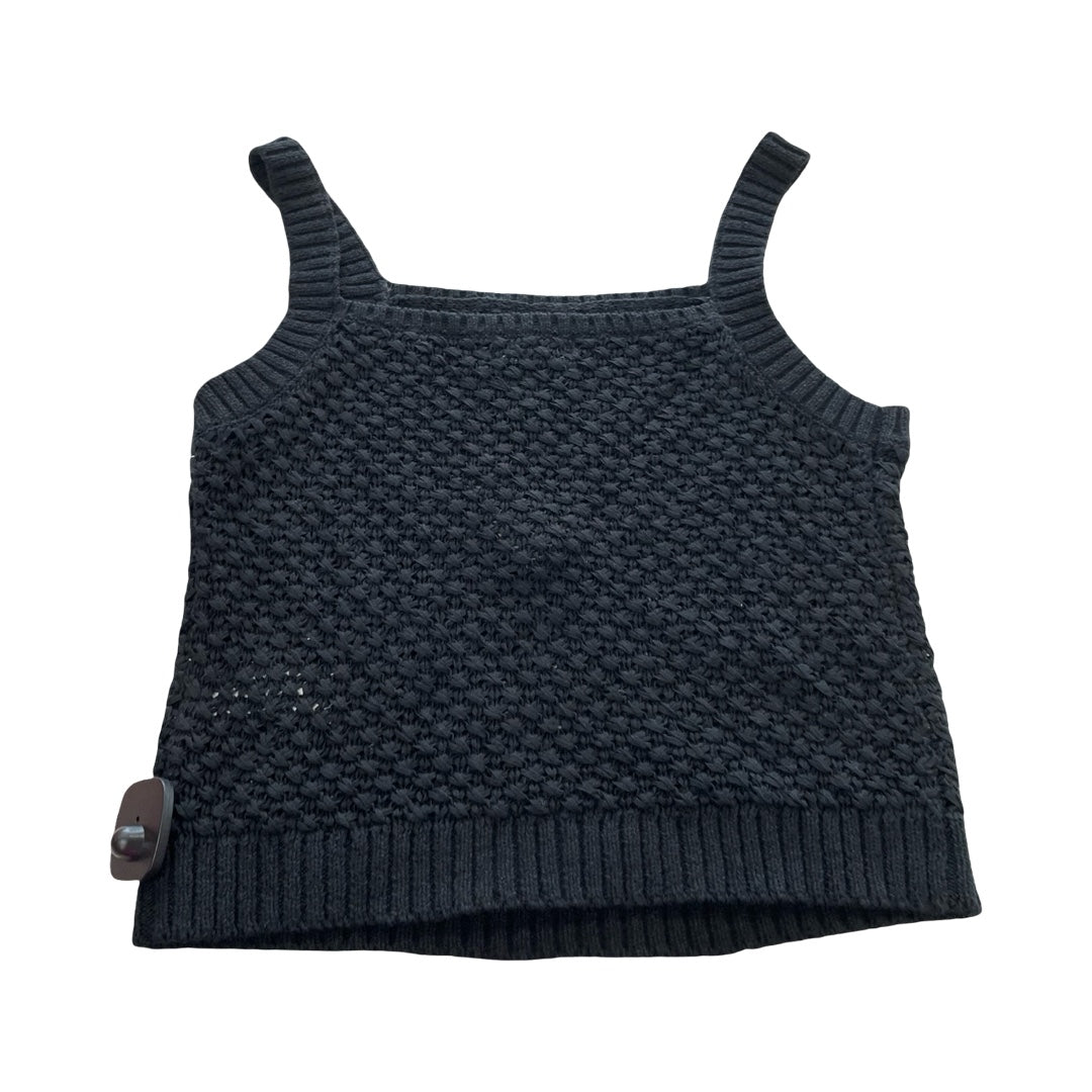 Top Sleeveless By J. Crew In Black, Size:M