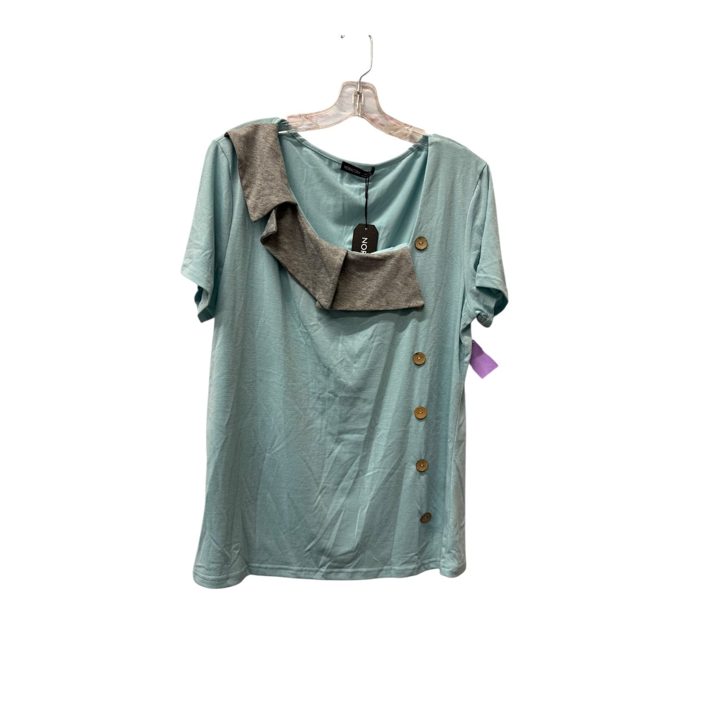 Top Ss By NORACORA In Blue, Size:Xl