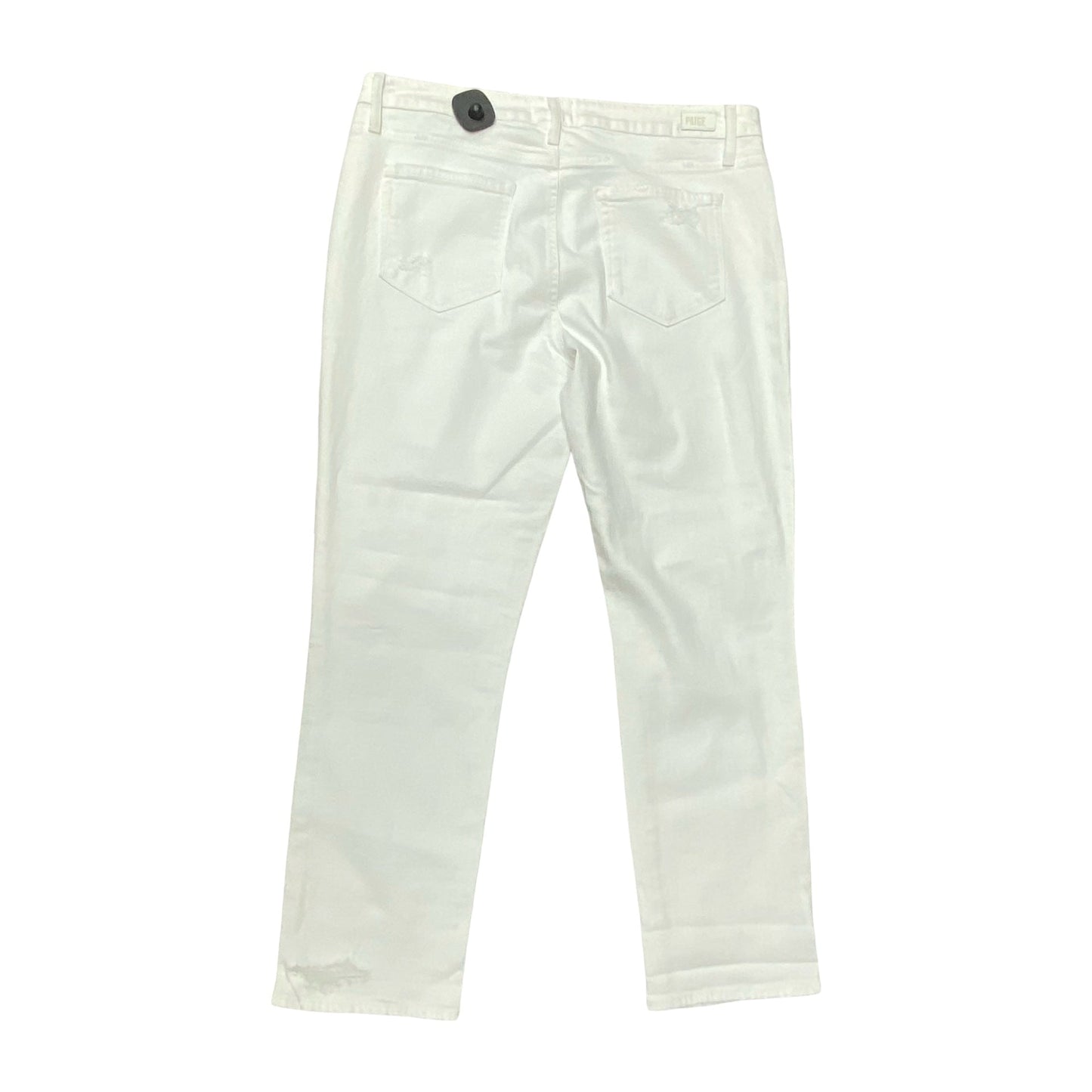 Jeans Boyfriend By Paige In White, Size:14
