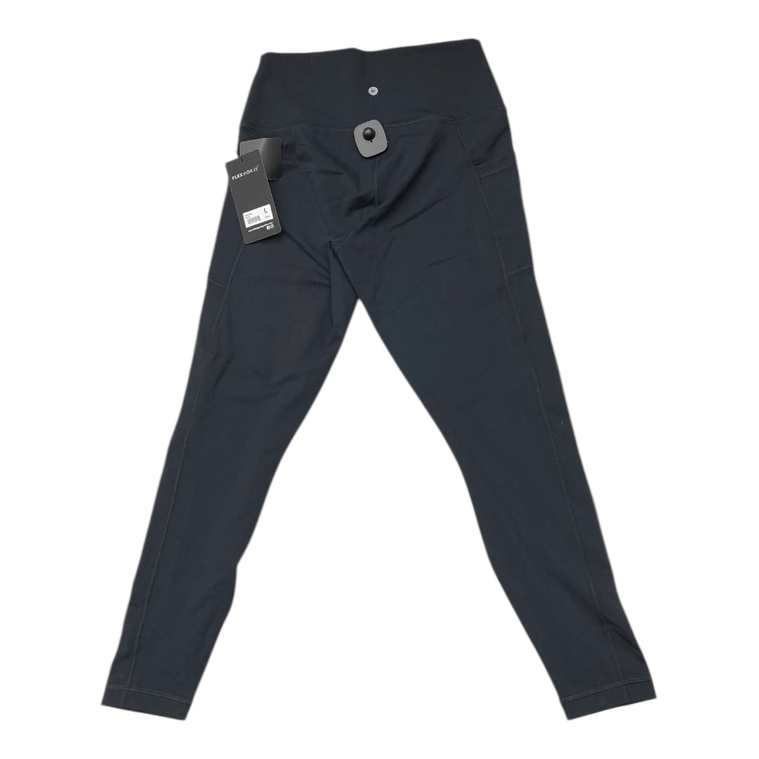 Athletic Leggings By 90 Degrees By Reflex In Black, Size:L