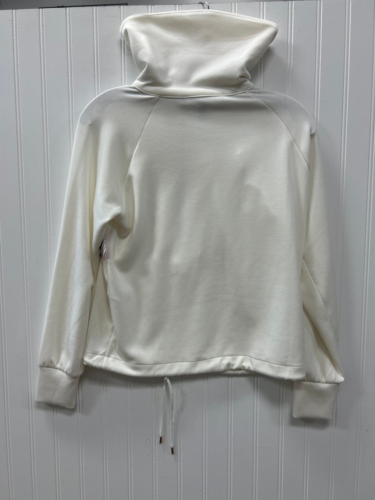 Athletic Top Ls Collar By White House Black Market In Cream, Size:Xs