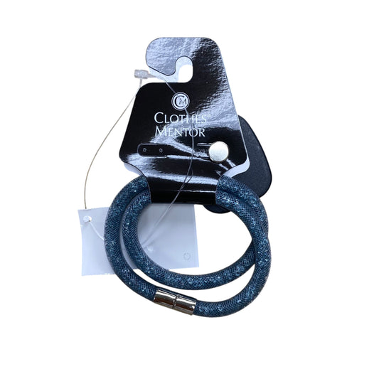 Bracelet Designer By Swarovski In Blue & Silver