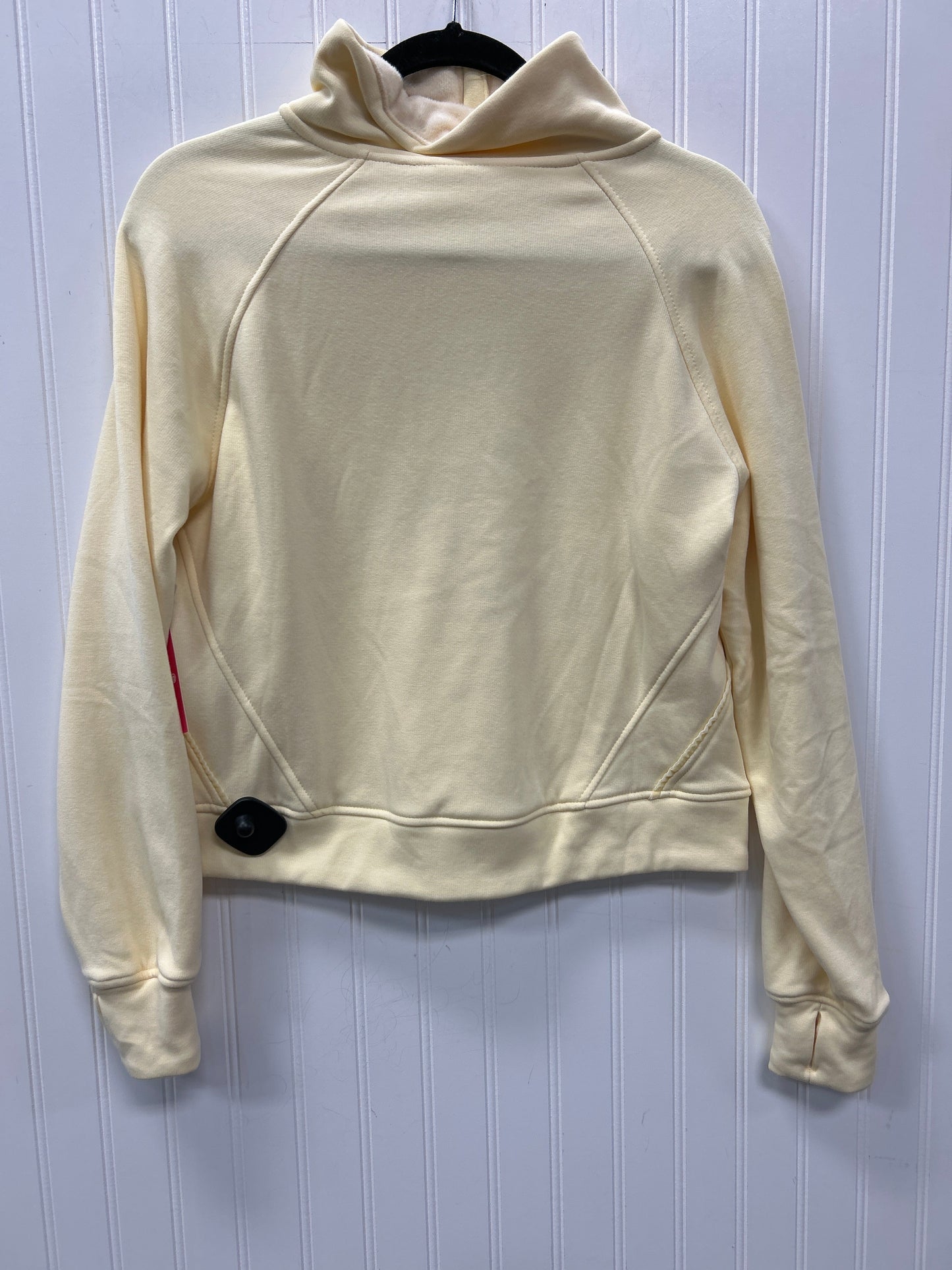 Athletic Top Ls Collar By Clothes Mentor In Yellow, Size:Xs