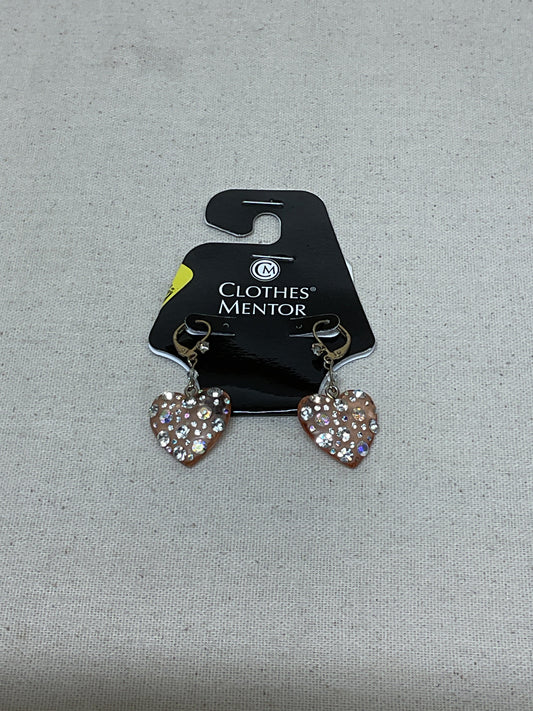 Earrings Dangle/Drop By Clothes Mentor In Gold & Pink