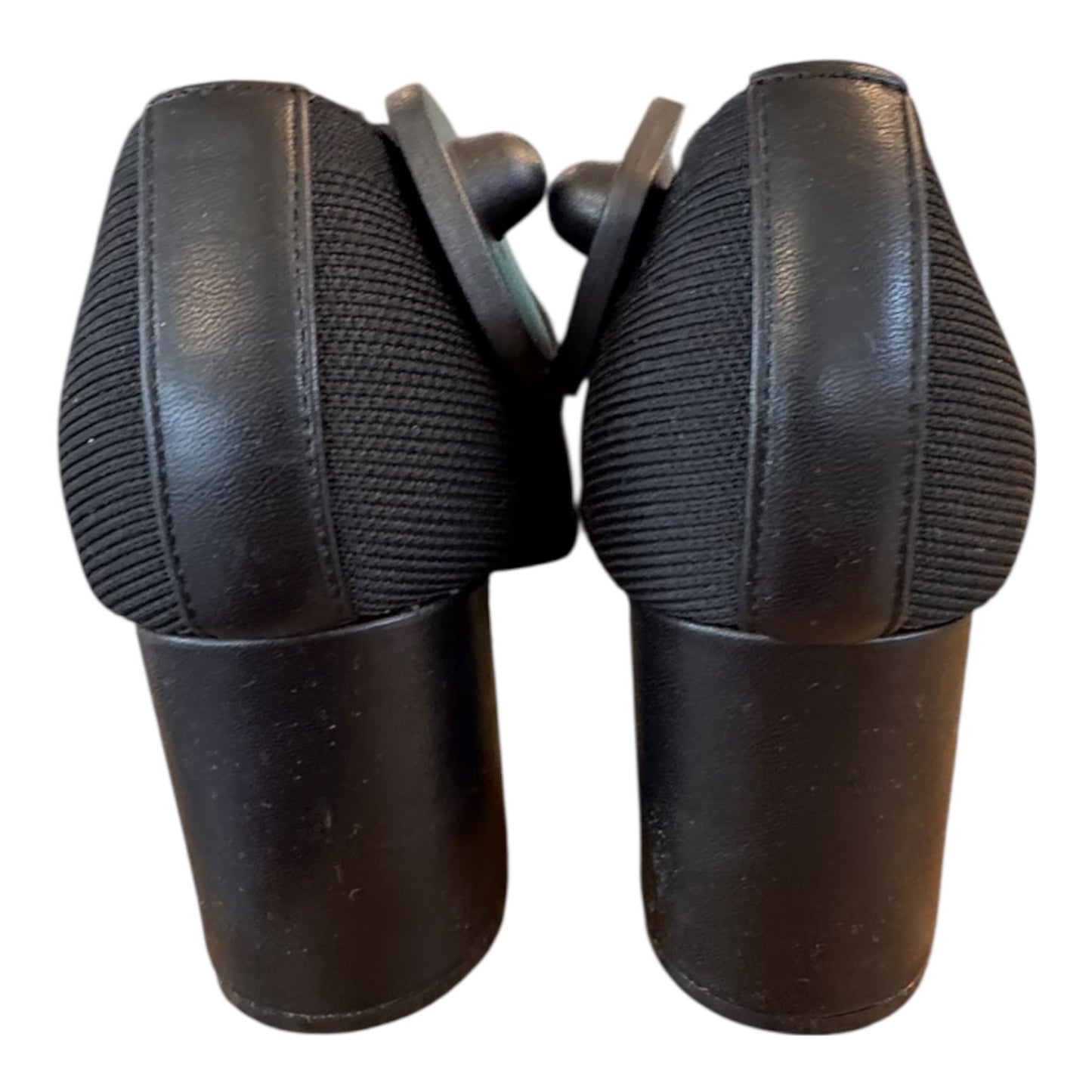 Shoes Heels Block By Adrienne Vittadini In Black, Size:10