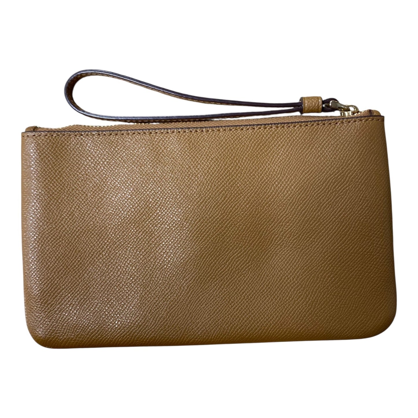 Wristlet Designer By Coach In Tan, Size:Medium