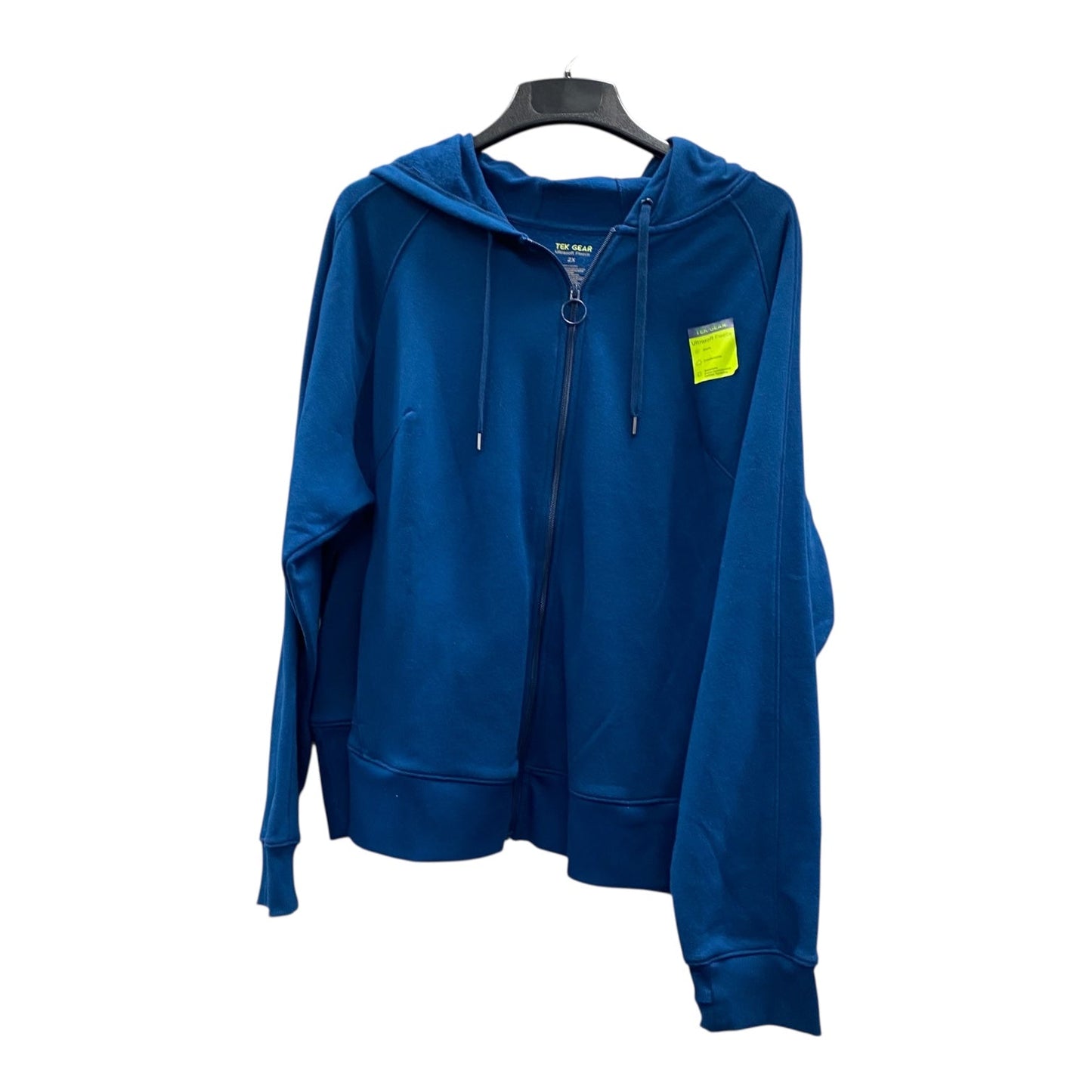 Athletic Sweatshirt Hoodie By Tek Gear In Blue, Size:2X