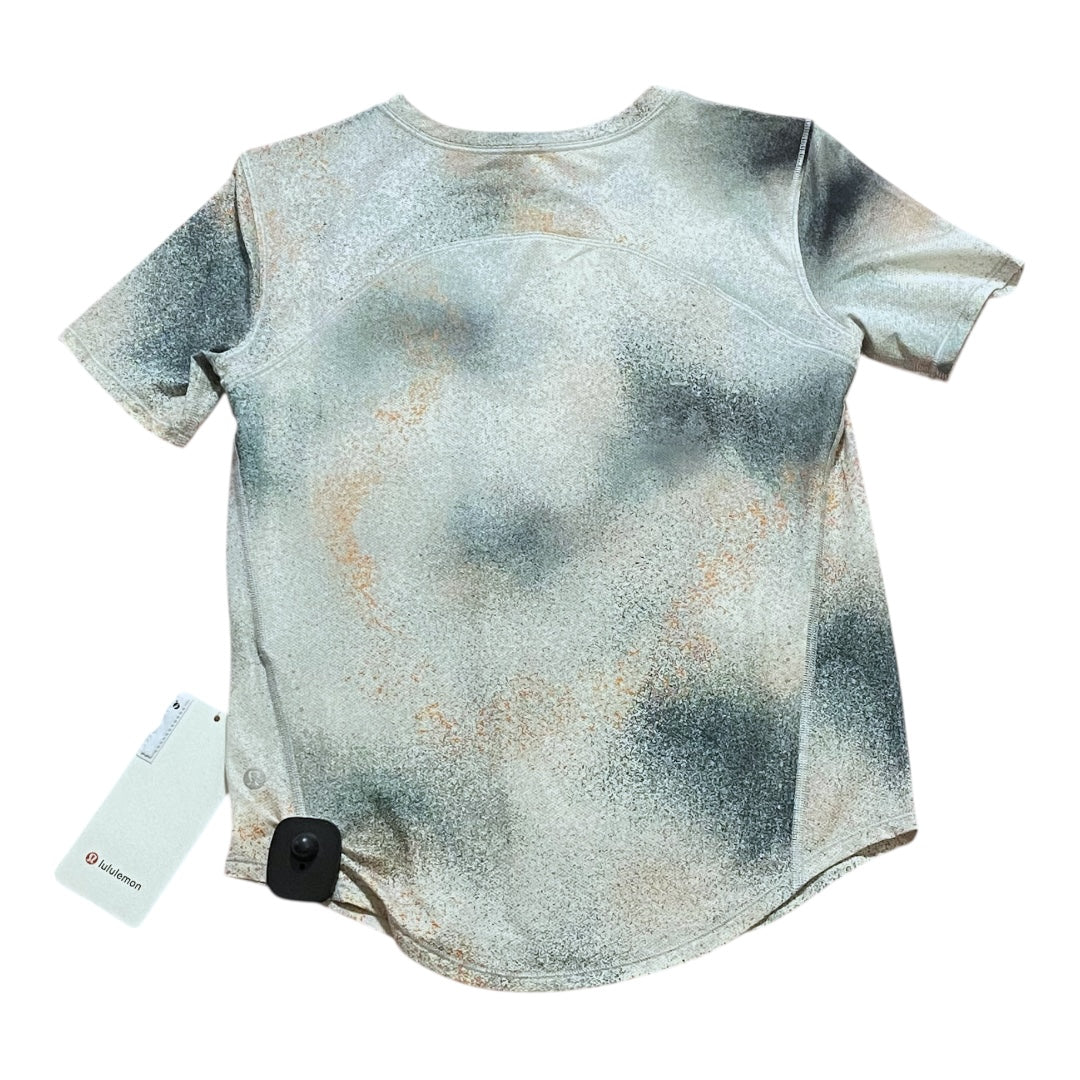 Athletic Top Ss By Lululemon In Multi, Size:2