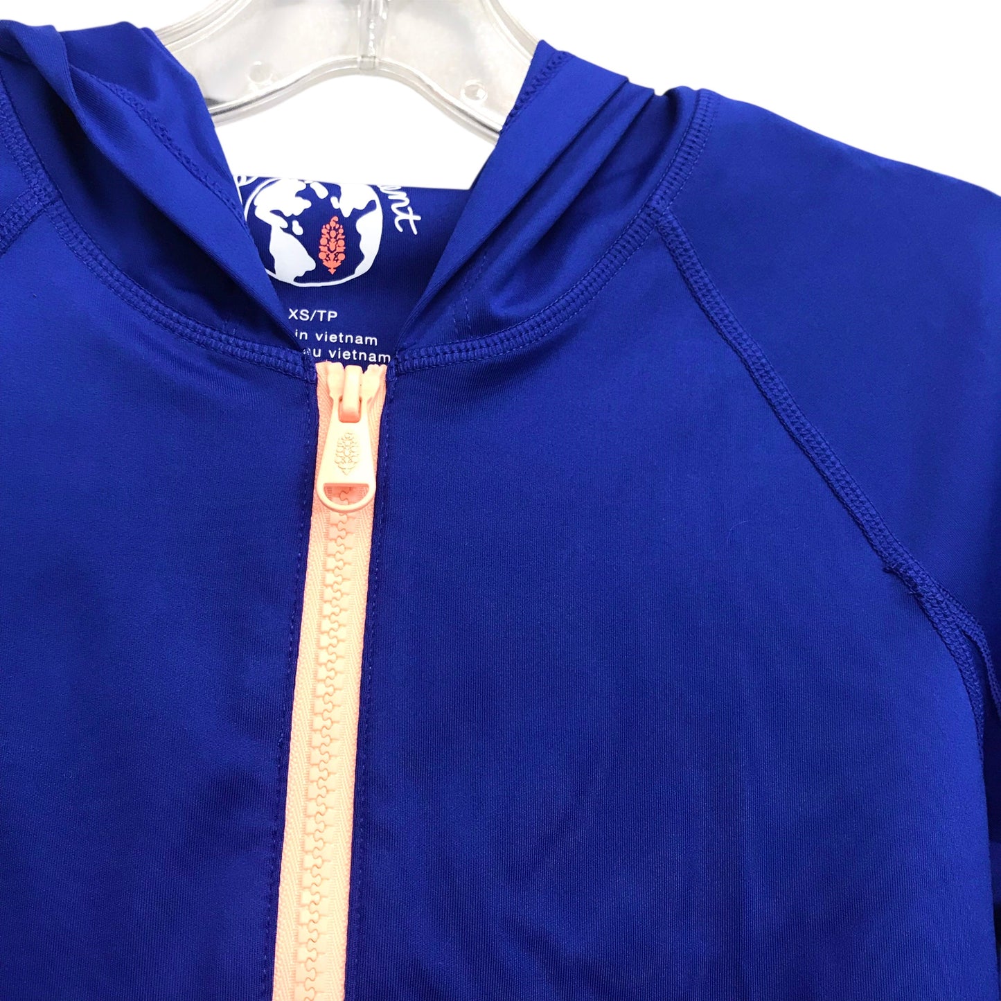 Athletic Jacket By Free People In Blue, Size:Xs