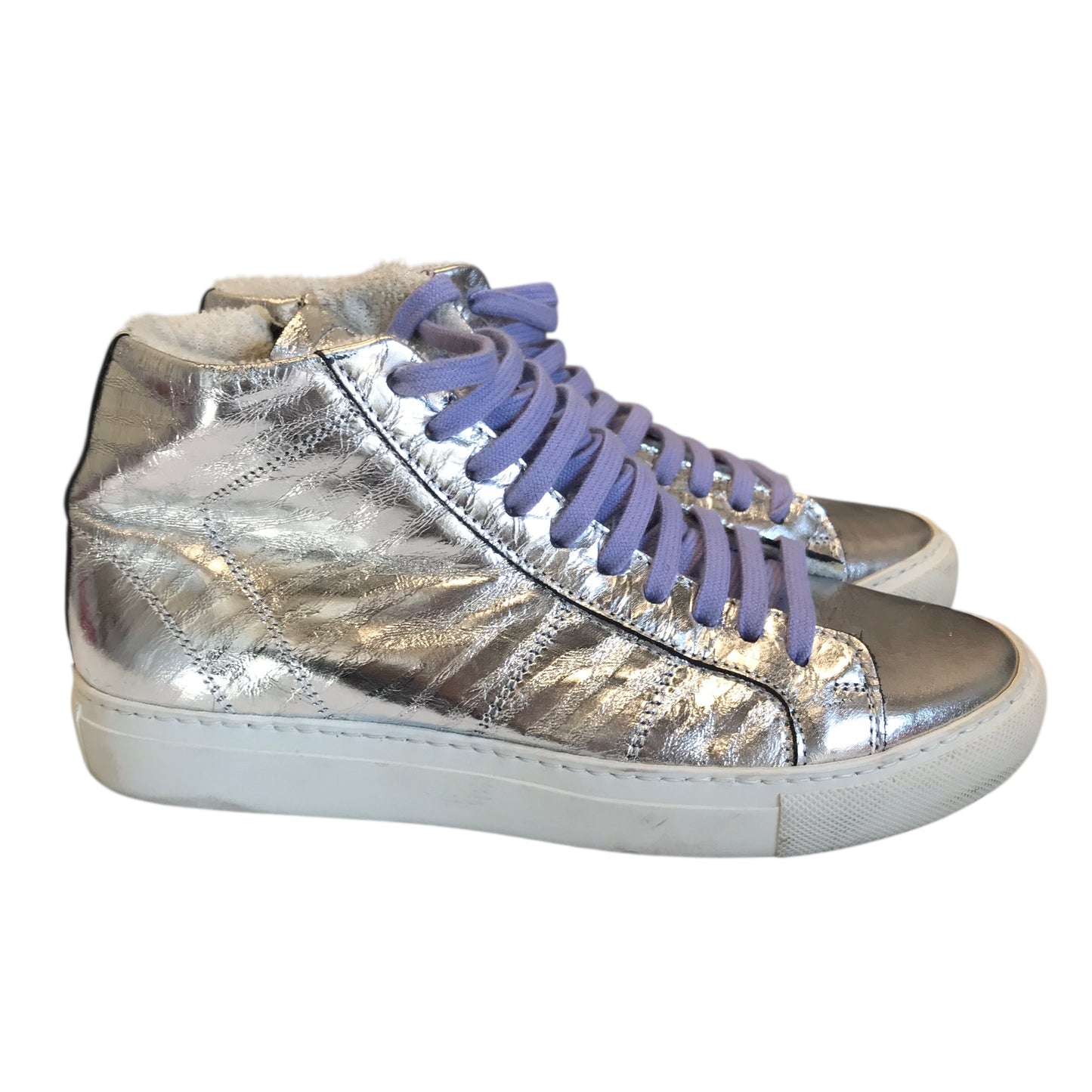Shoes Sneakers By P448 In Silver, Size:6