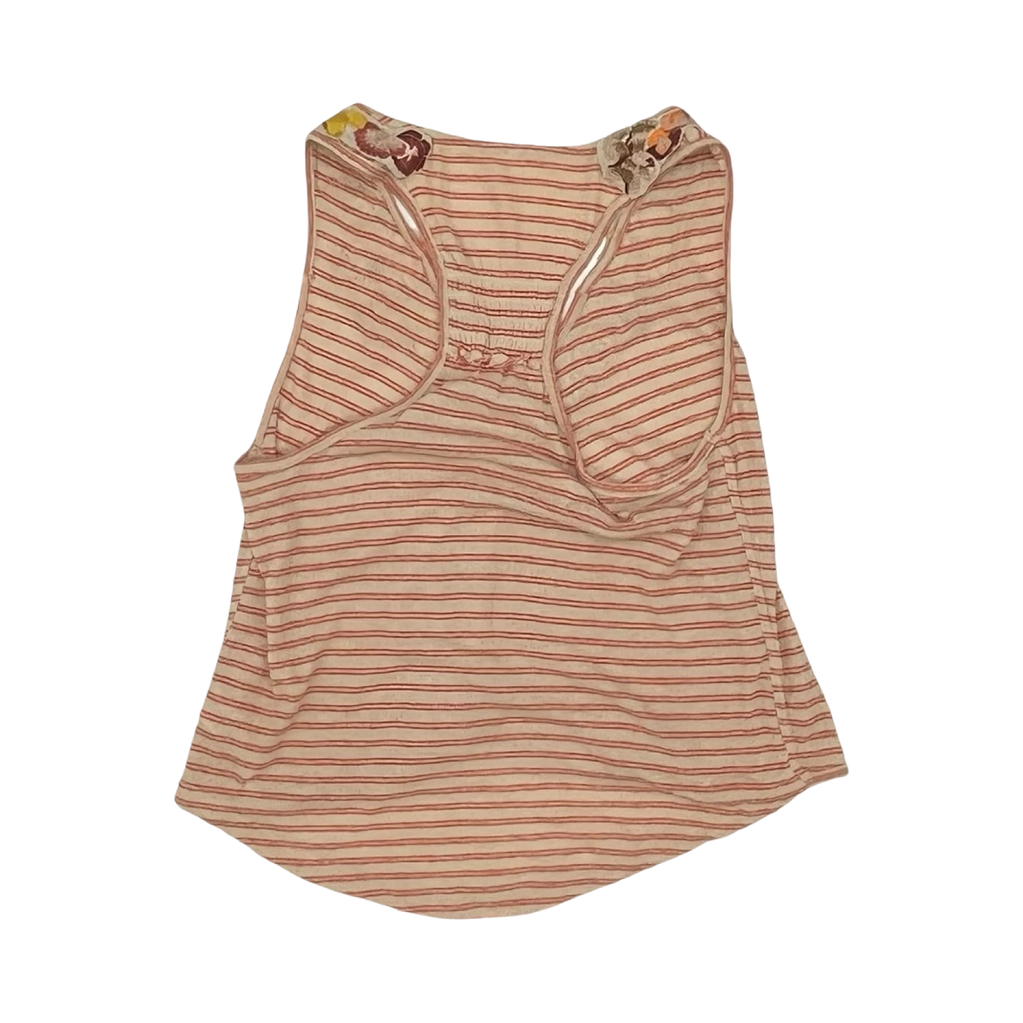 Blouse Sleeveless By Free People In Tan, Size:M