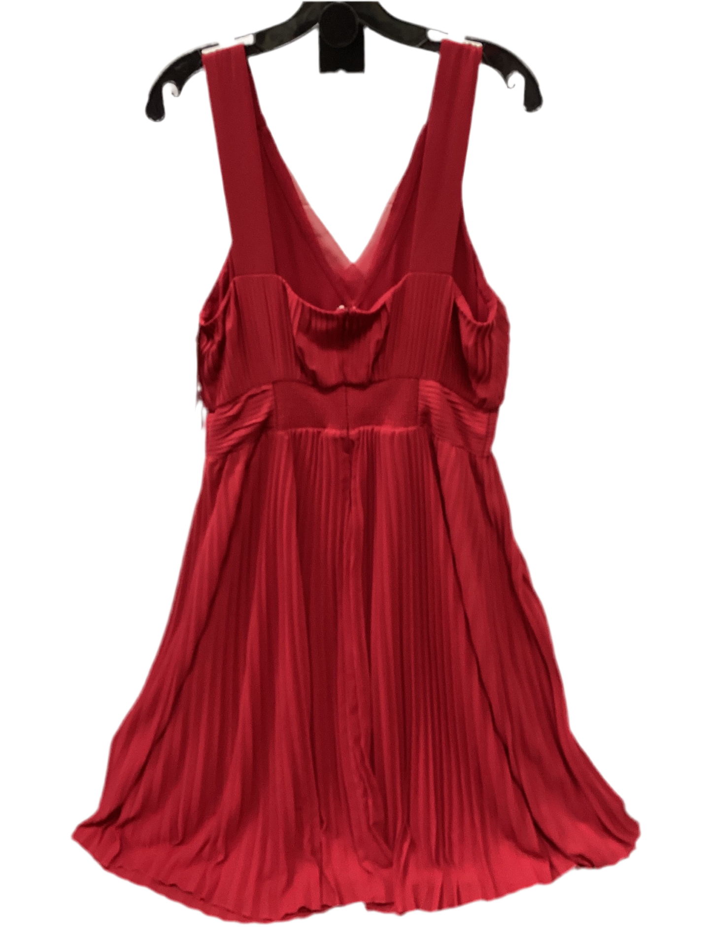 Dress Party Long By White House Black Market In Red, Size:L
