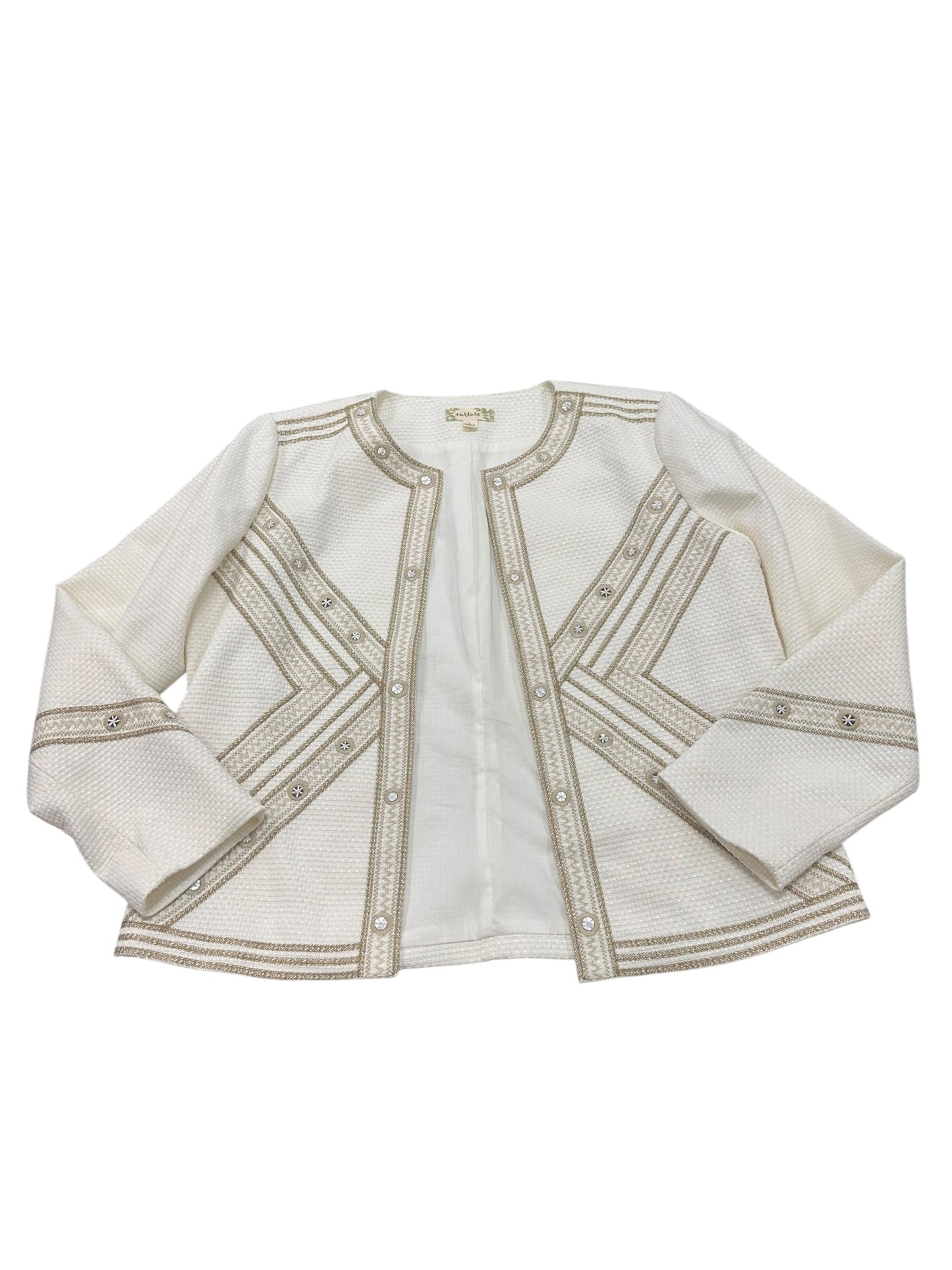 Blazer By Nurture In Cream, Size:L