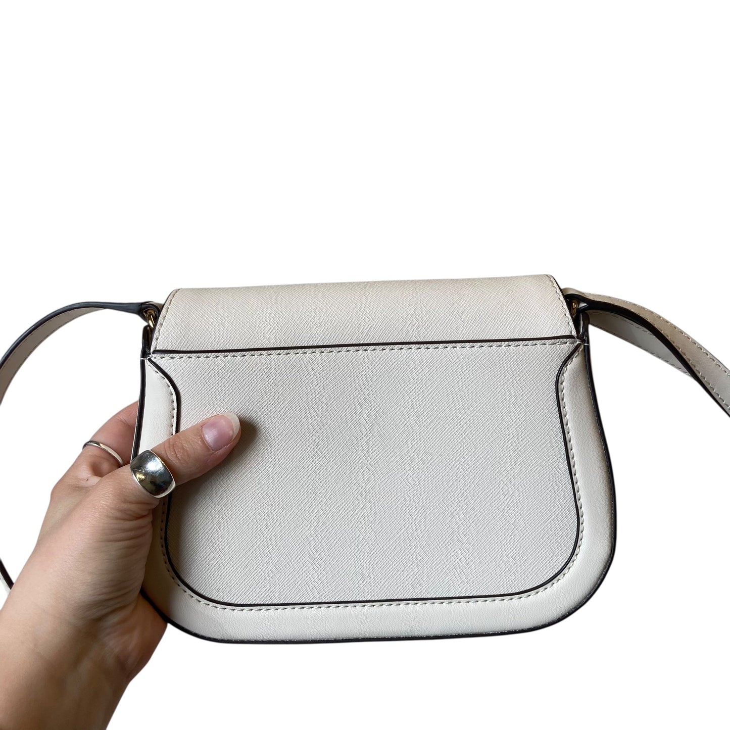 Handbag Designer By Michael Kors In Beige, Size:Small