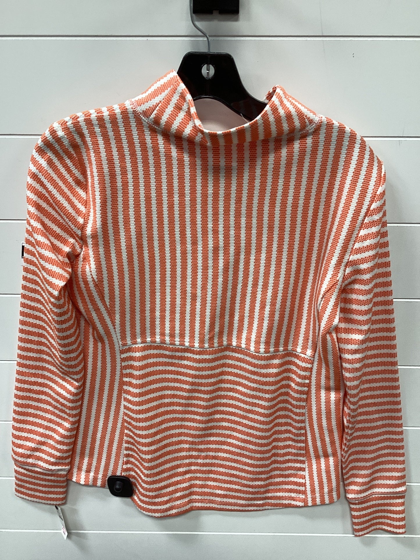 Top Ls By Talbots In Orange & White, Size:S