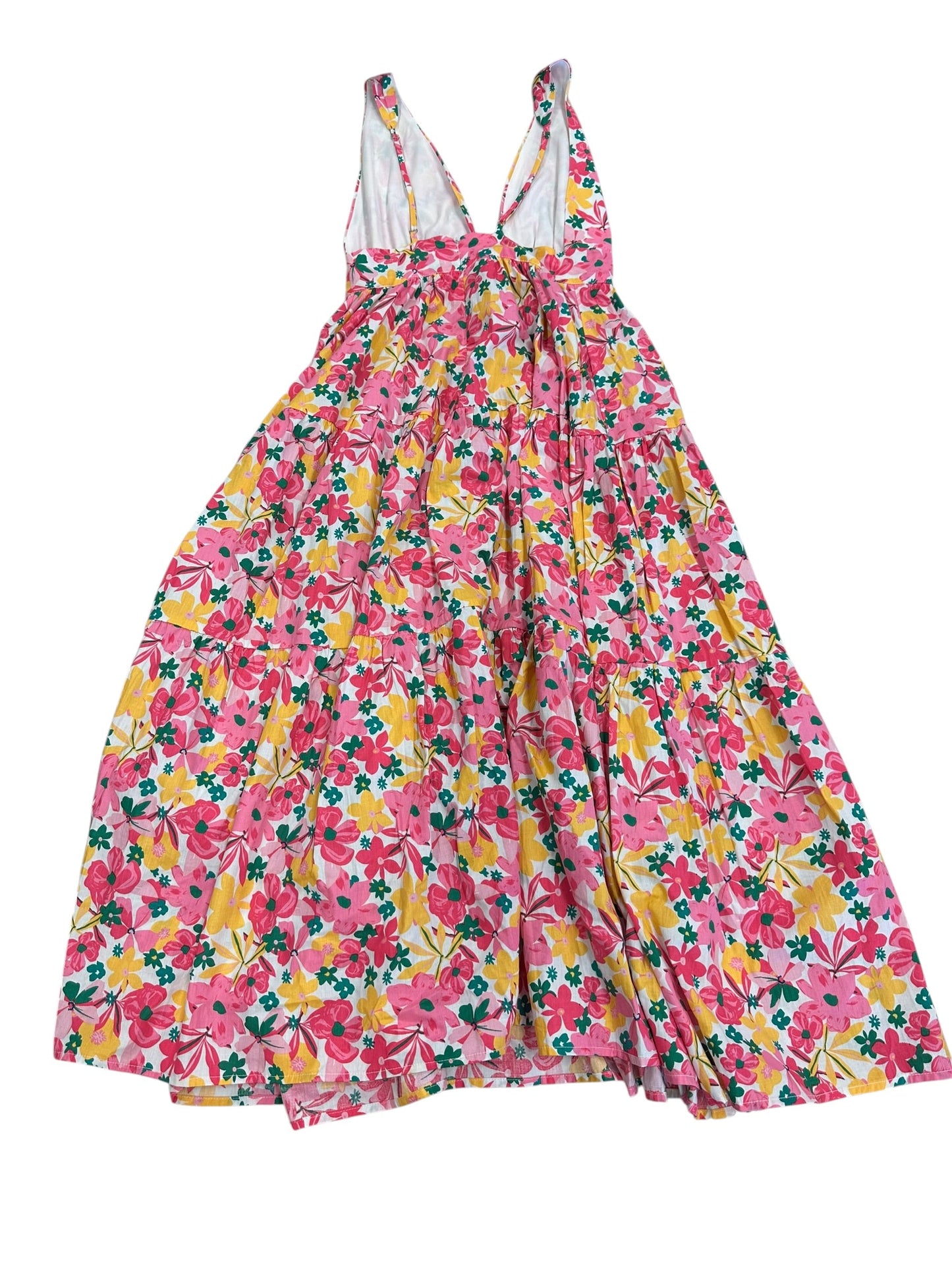 Dress Casual Maxi By Aakaa In Orange & Pink, Size:Xs