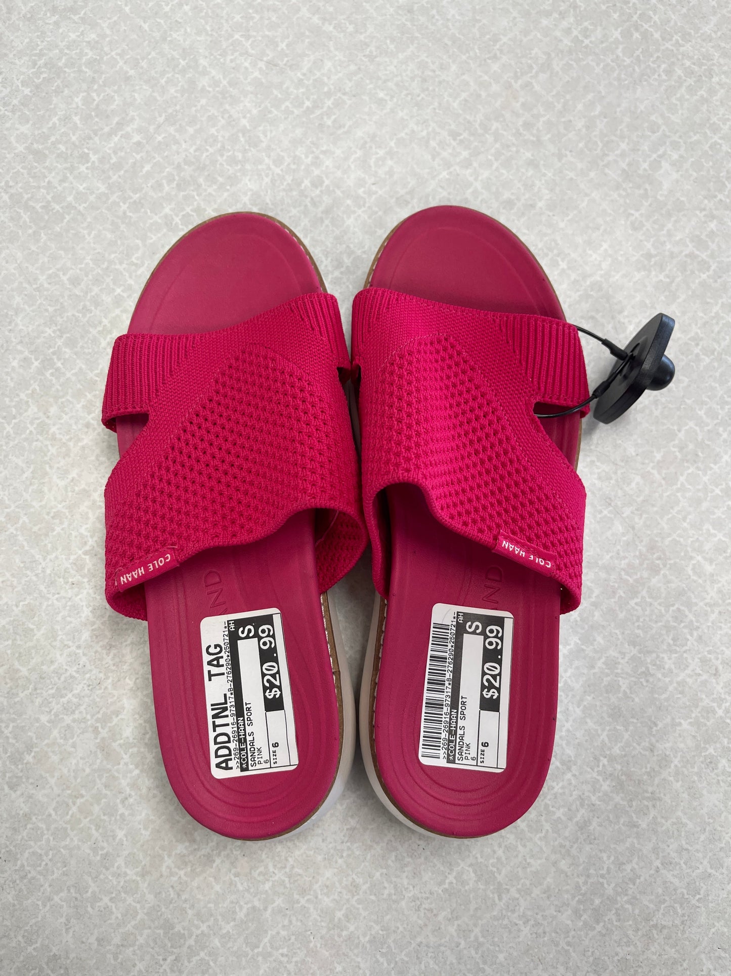 Sandals Sport By Cole-Haan In Pink, Size:6