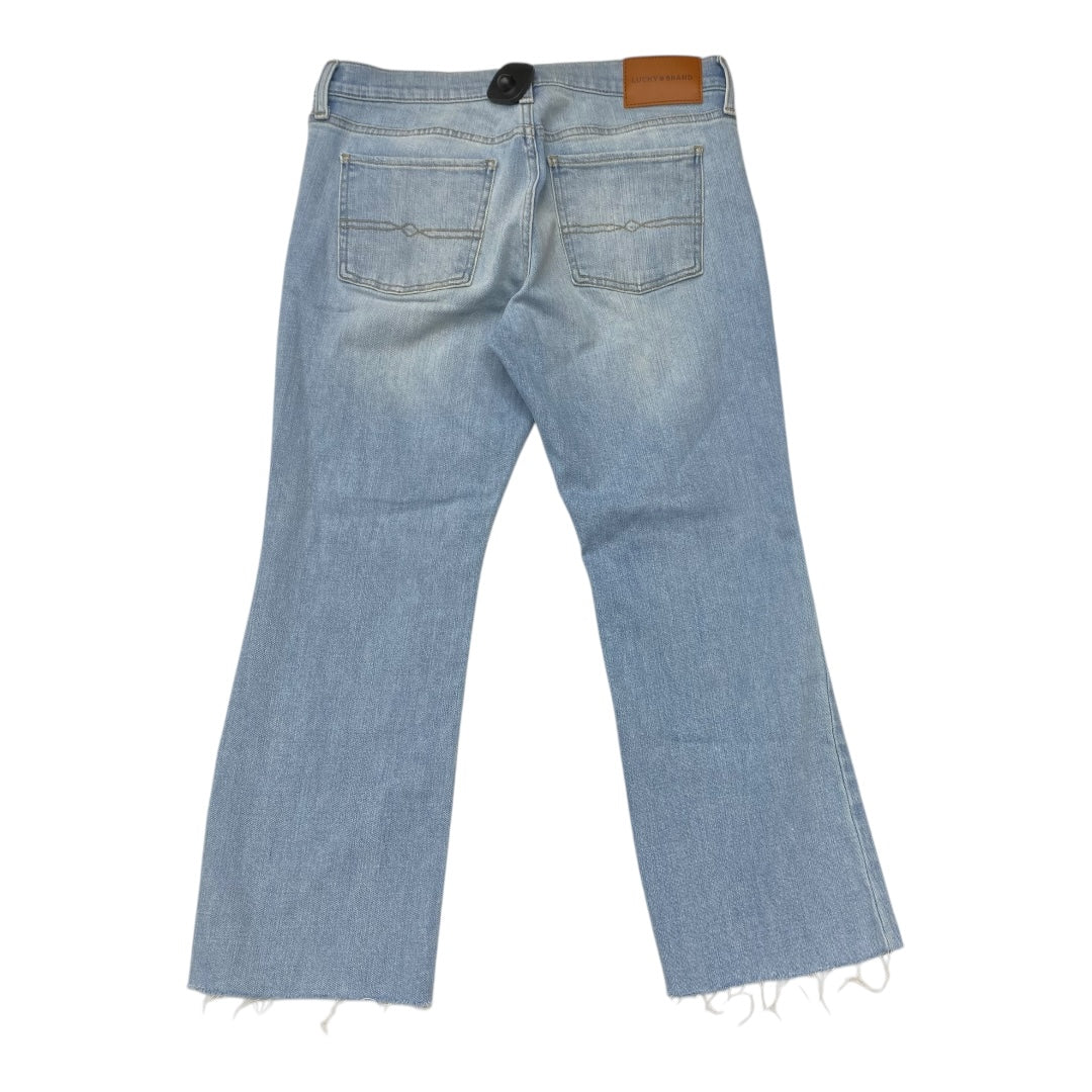 Jeans Boot Cut By Lucky Brand In Blue, Size:8