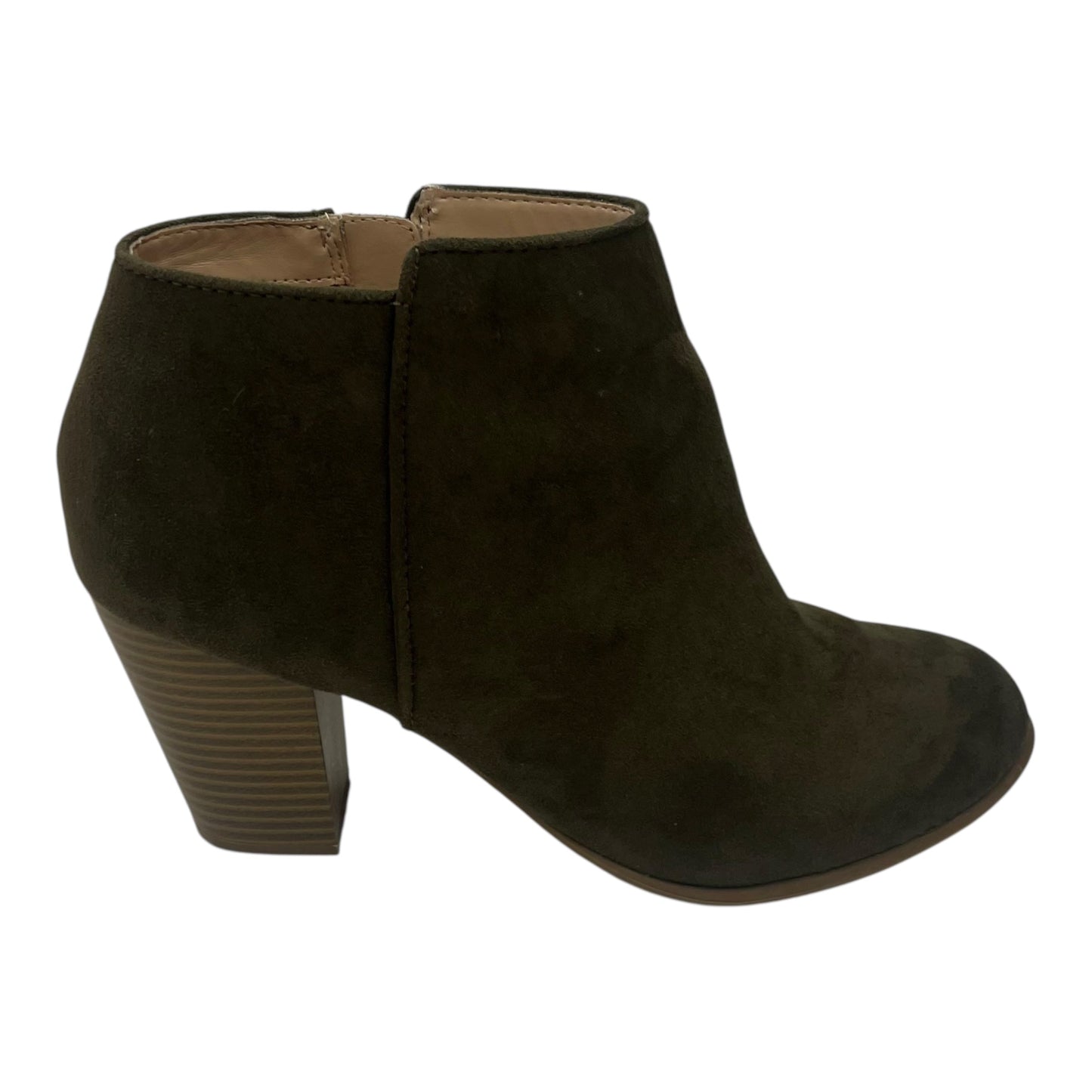Boots Ankle Heels By Old Navy In Green, Size:9