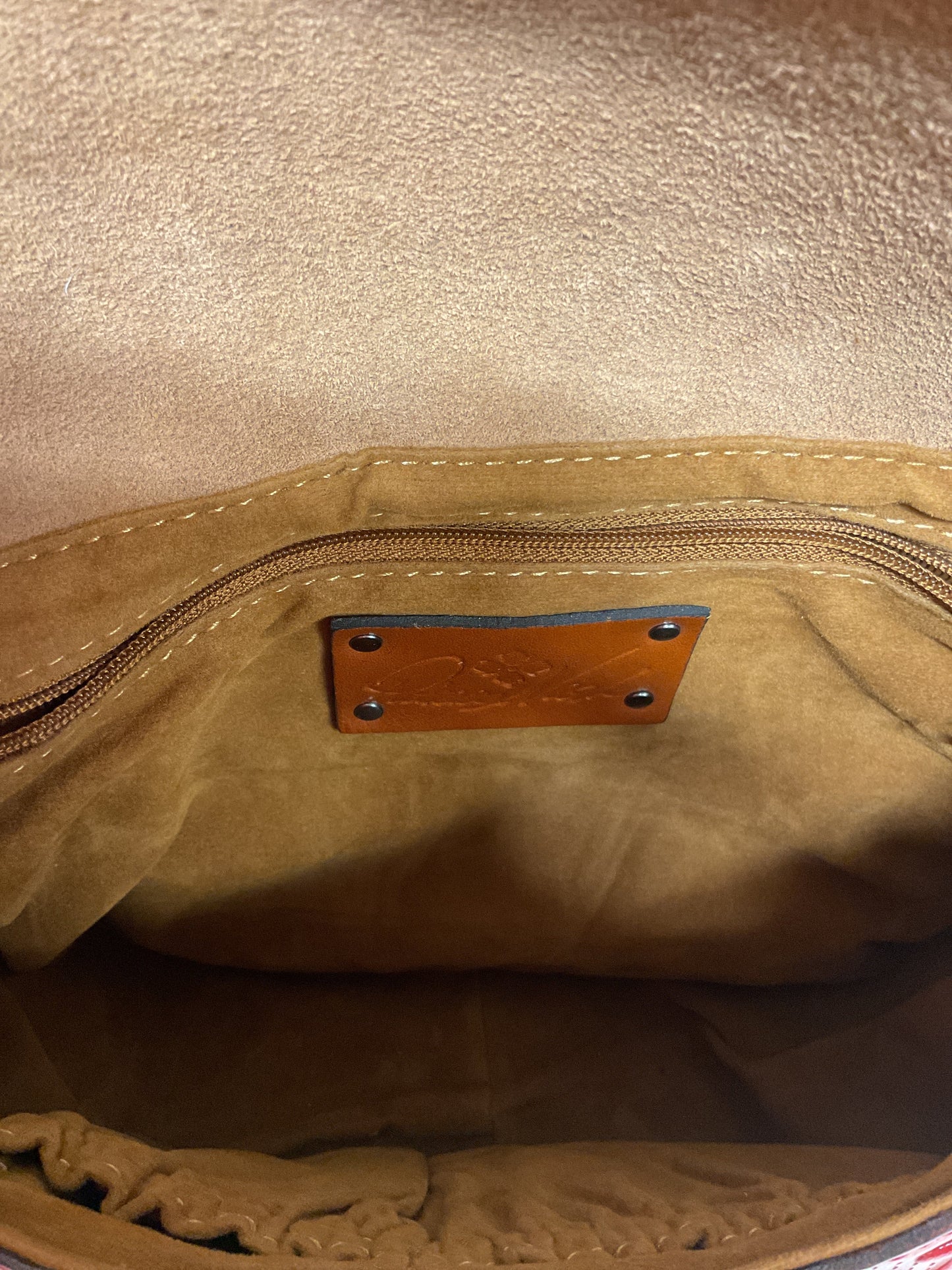 Crossbody Designer By Patricia Nash In Red, Size:Small