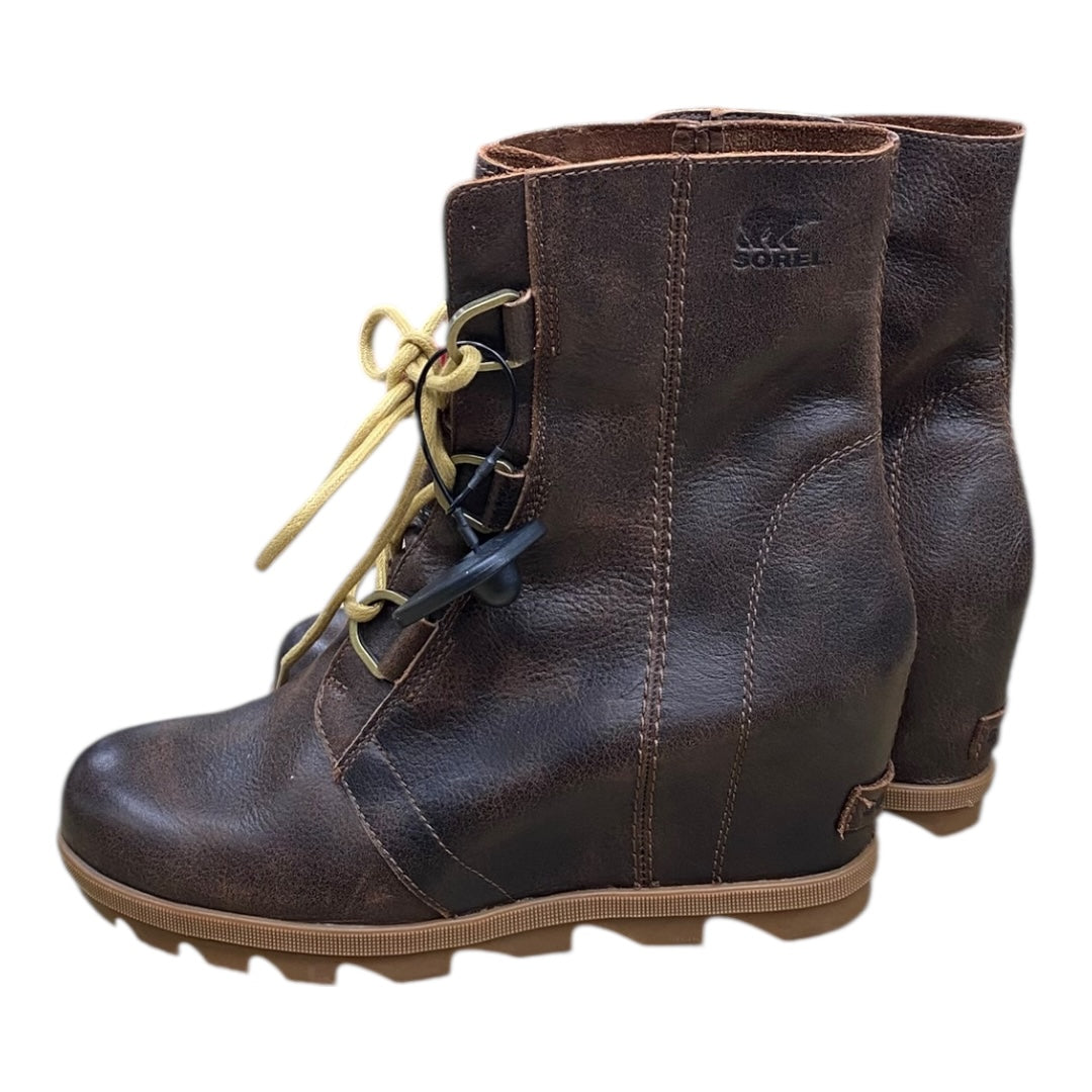 Boots Designer By Sorel In Brown, Size:11