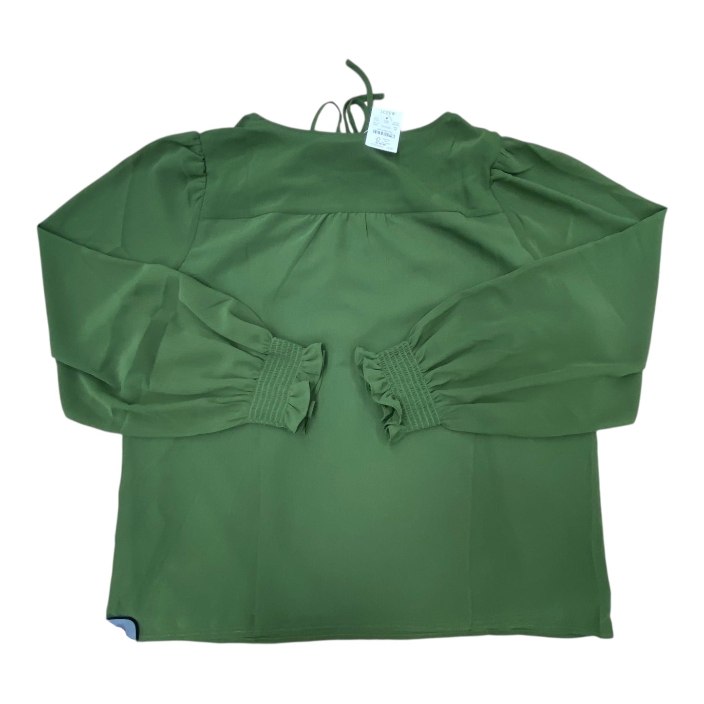 Top Ls By J. Crew In Green, Size:M