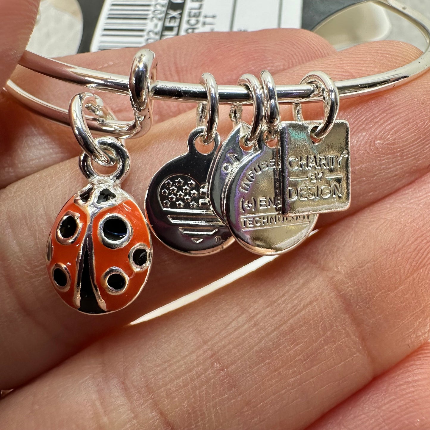 Ladybug Bracelet Bangle By Alex And Ani
