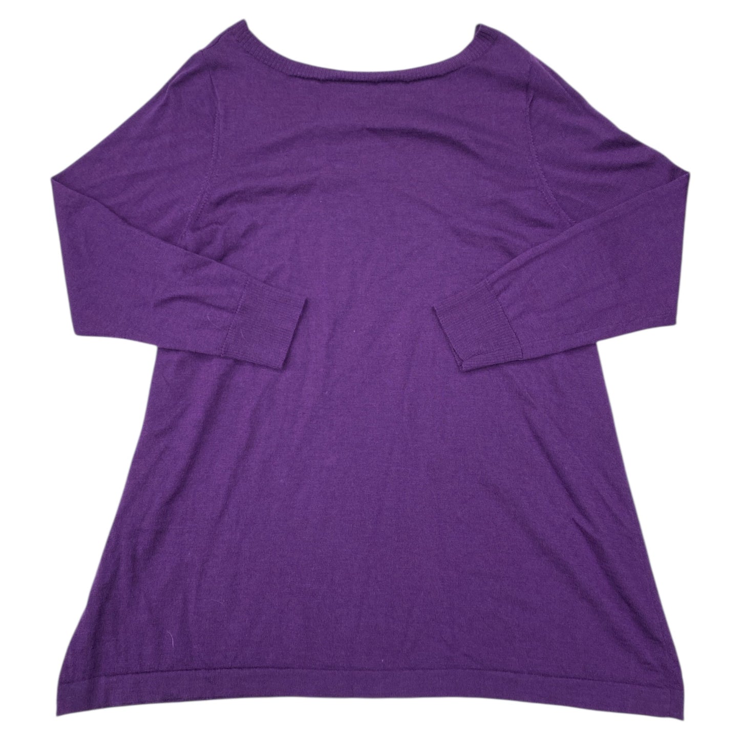 Sweater Designer By Eileen Fisher In Purple, Size:1X