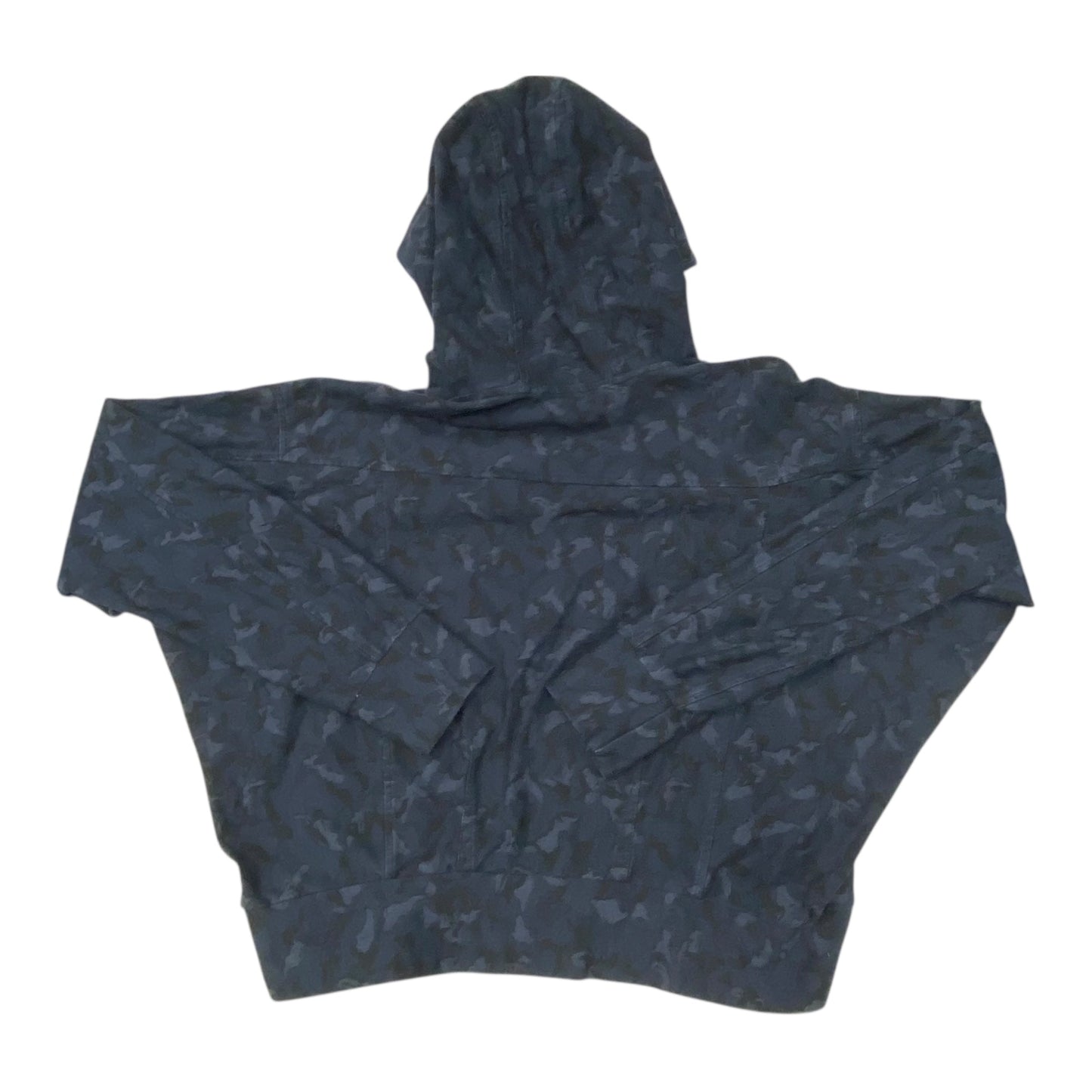 Athletic Top Ls Hoodie By Athleta In Camouflage Print, Size:M