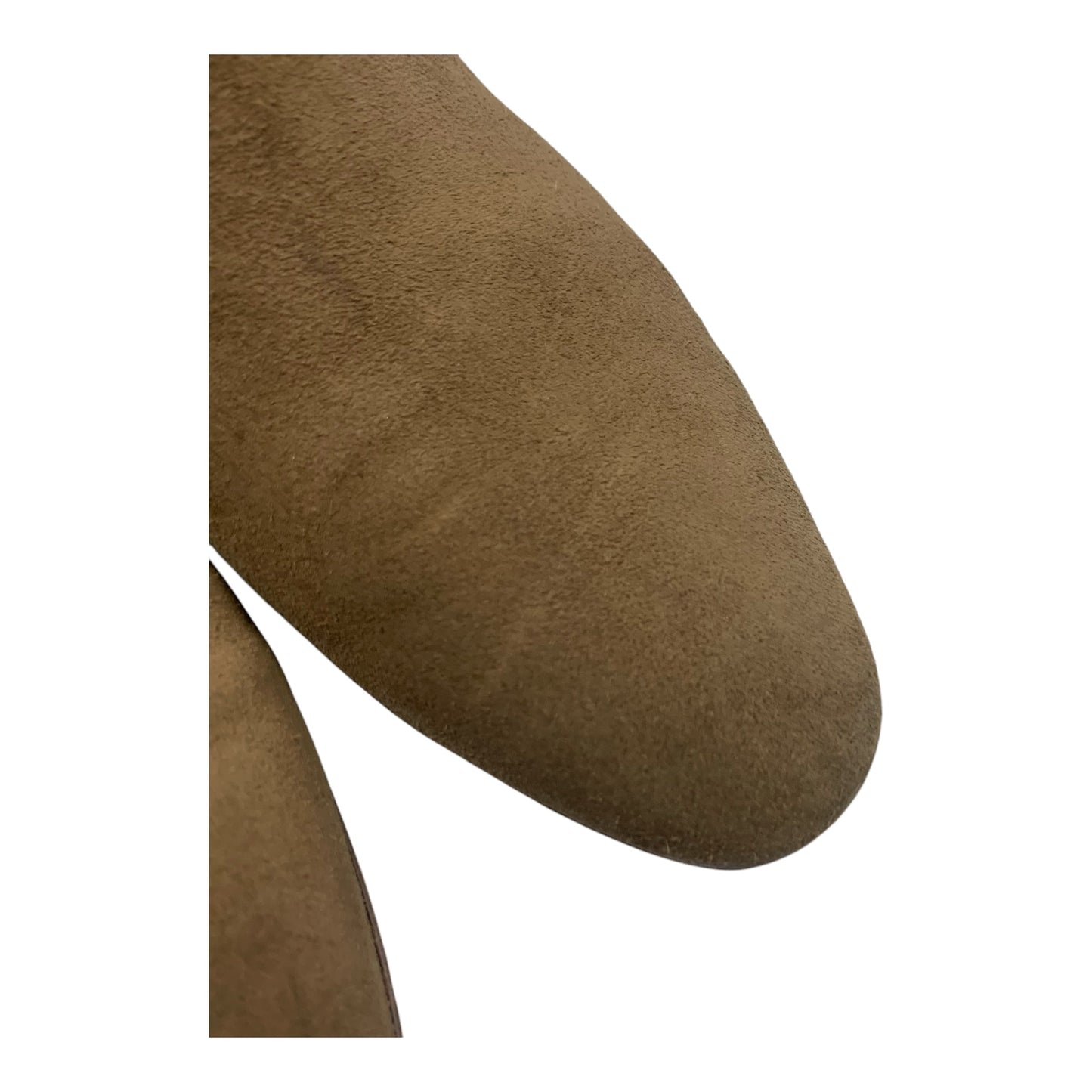 Boots Luxury Designer By Yves Saint Laurent In Tan, Size: 10