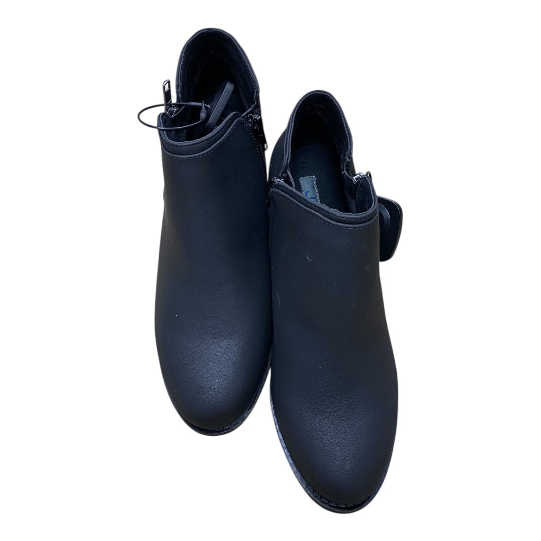 Boots Ankle Heels By Jbu By Jambu In Black, Size:8