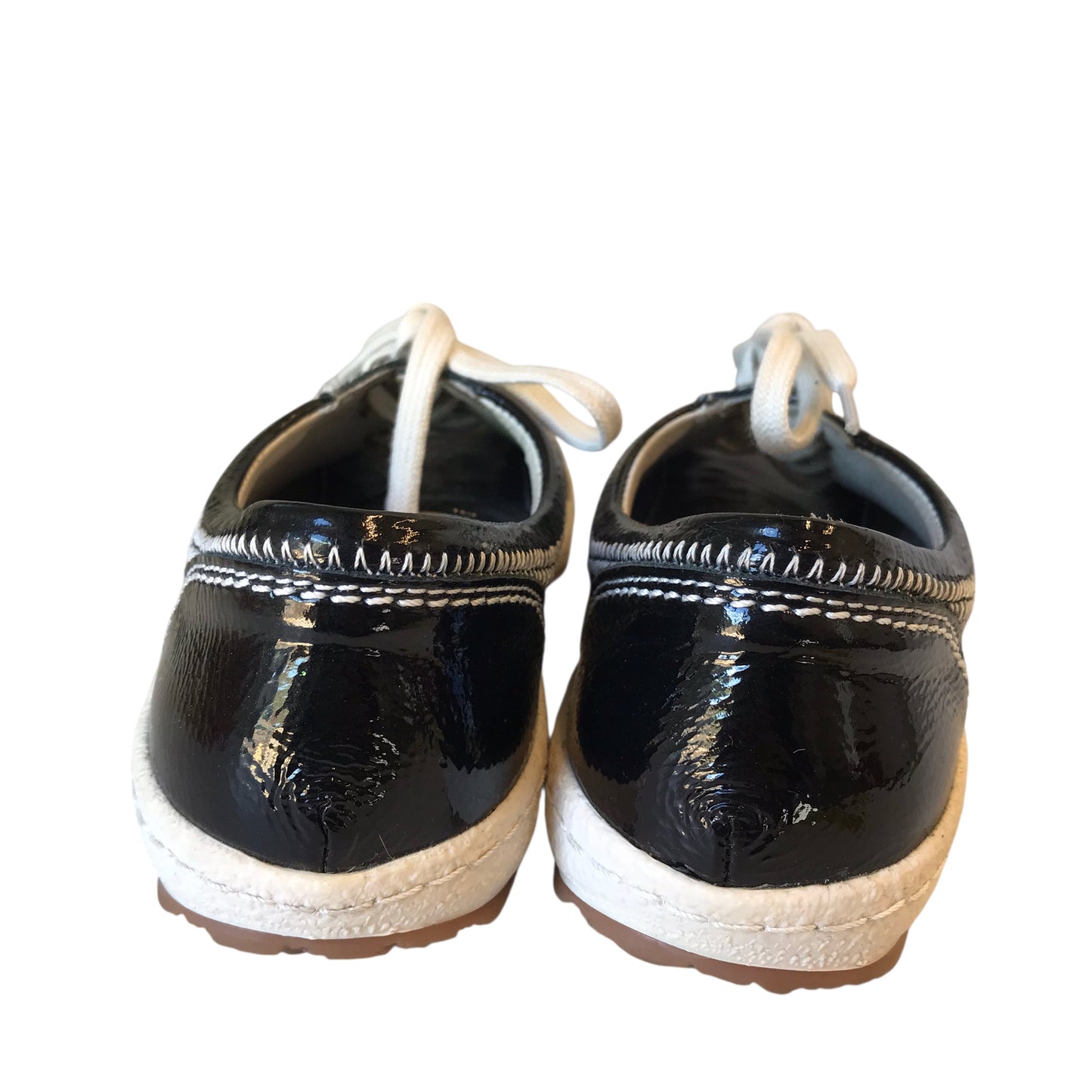 Shoes Sneakers By Josef Seibel In Black & White, Size:6.5