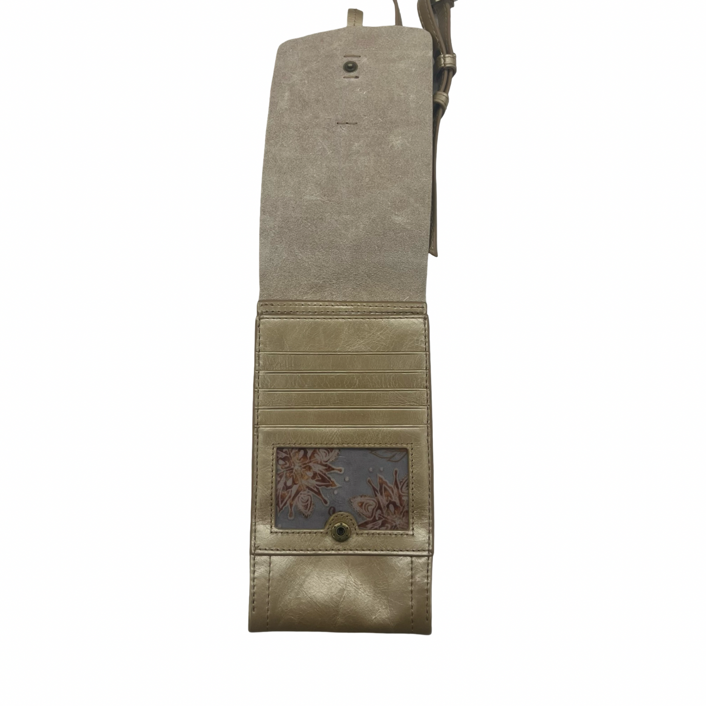 Crossbody Leather By Hobo Intl In Gold, Size:Small