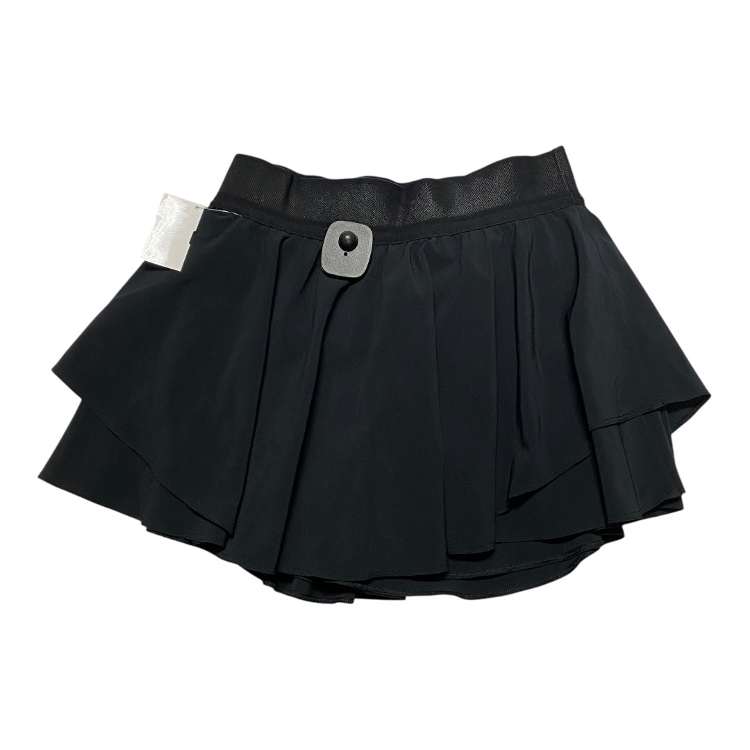 Athletic Skort By Lululemon In Black, Size:4