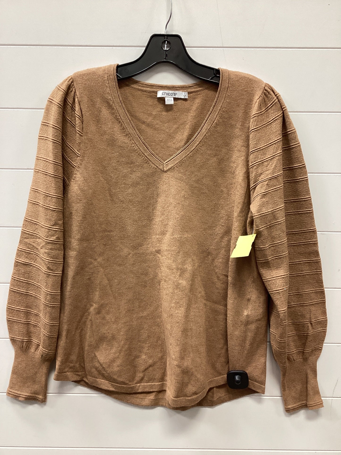 Top Ls By Chicos In Tan, Size:M
