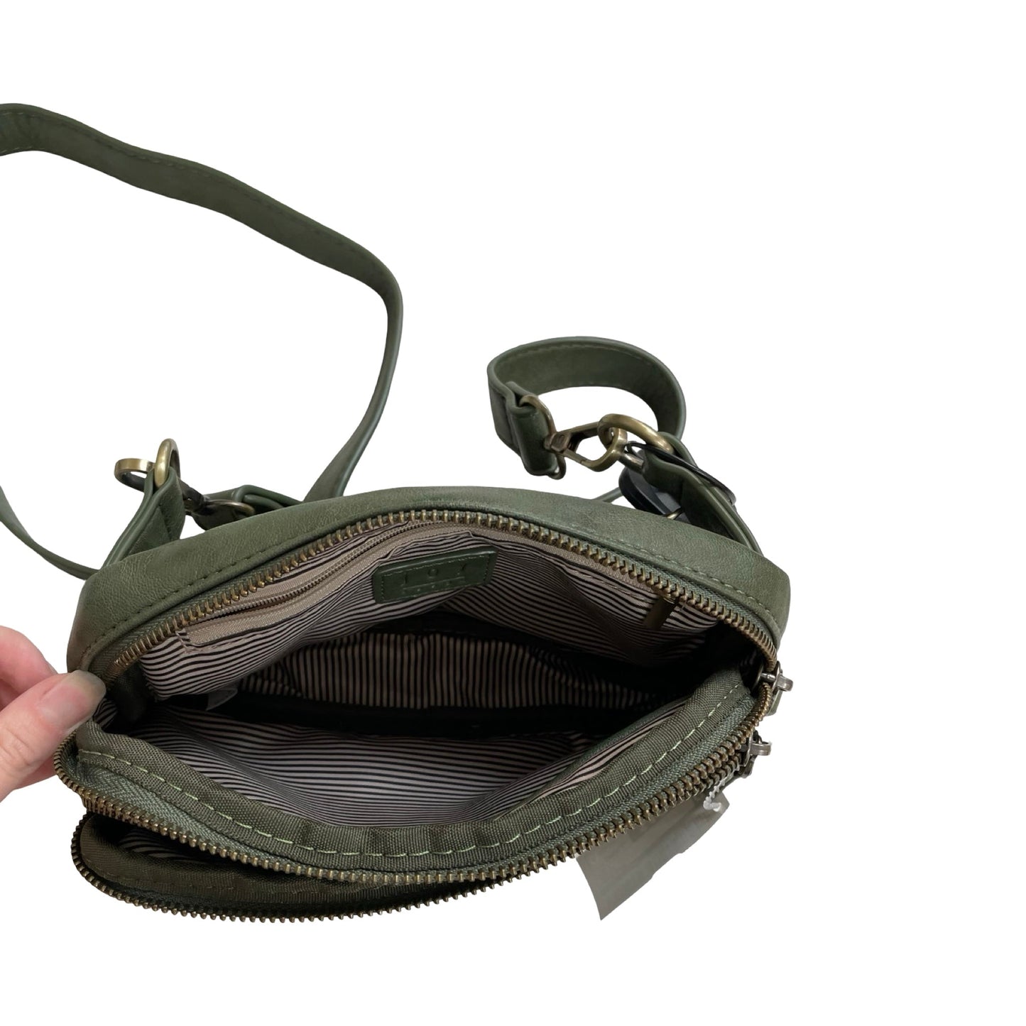 Handbag By Joy Susan In Green, Size:Small