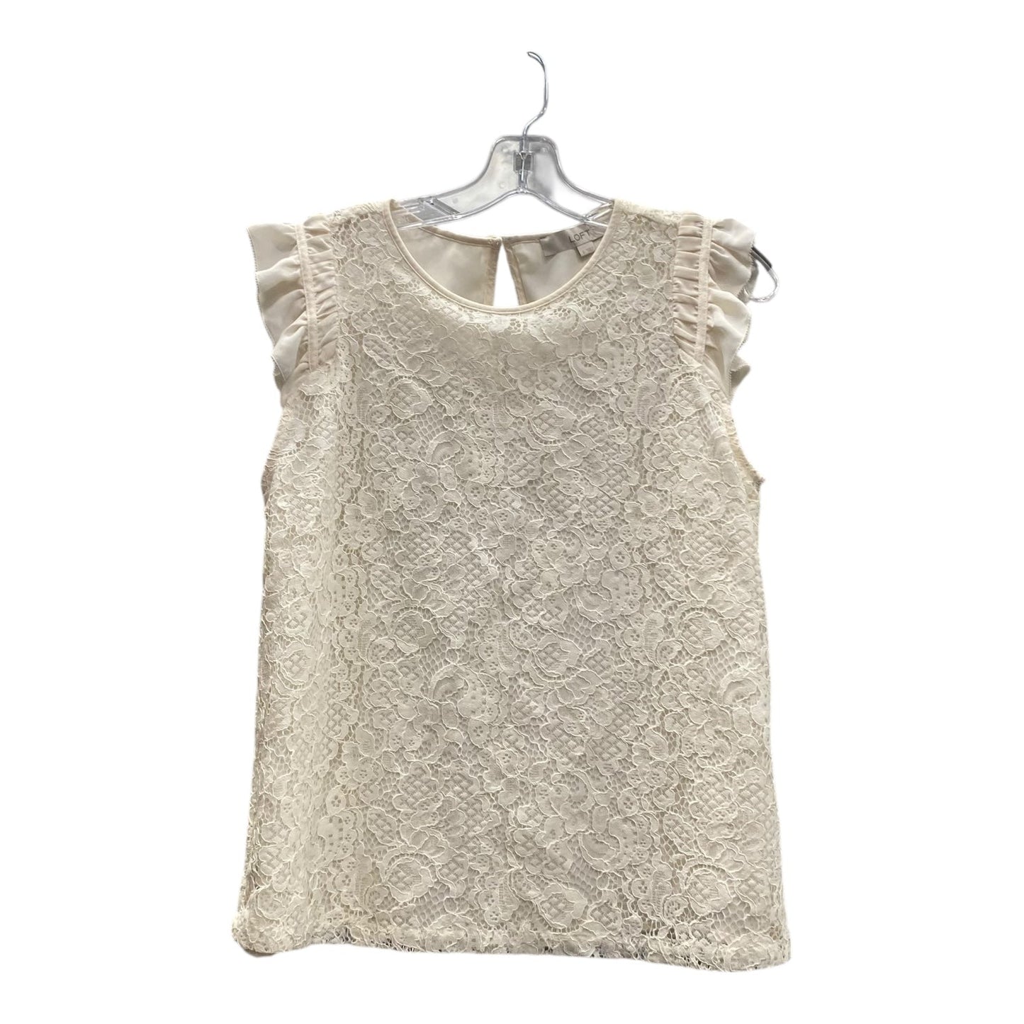 Top Ss By Loft In Ivory, Size:S