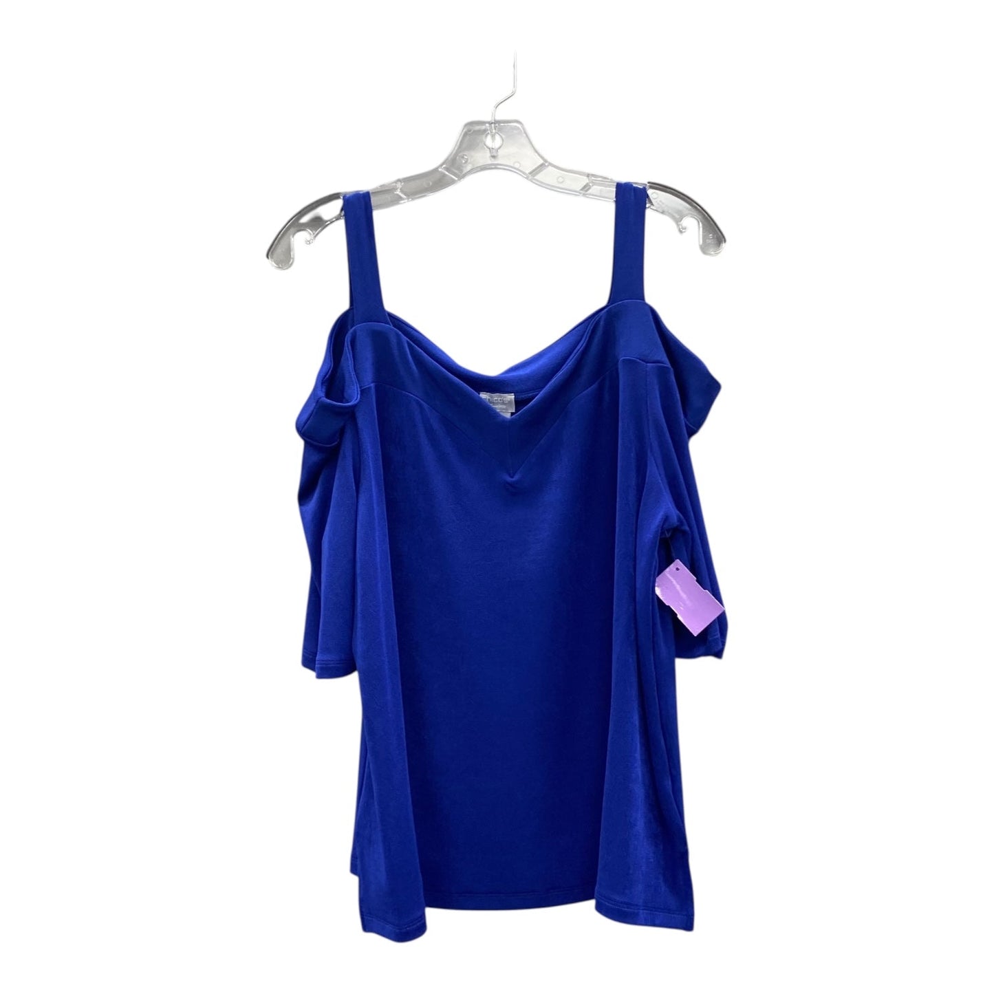 Top Ls By Chicos In Blue, Size:Xl